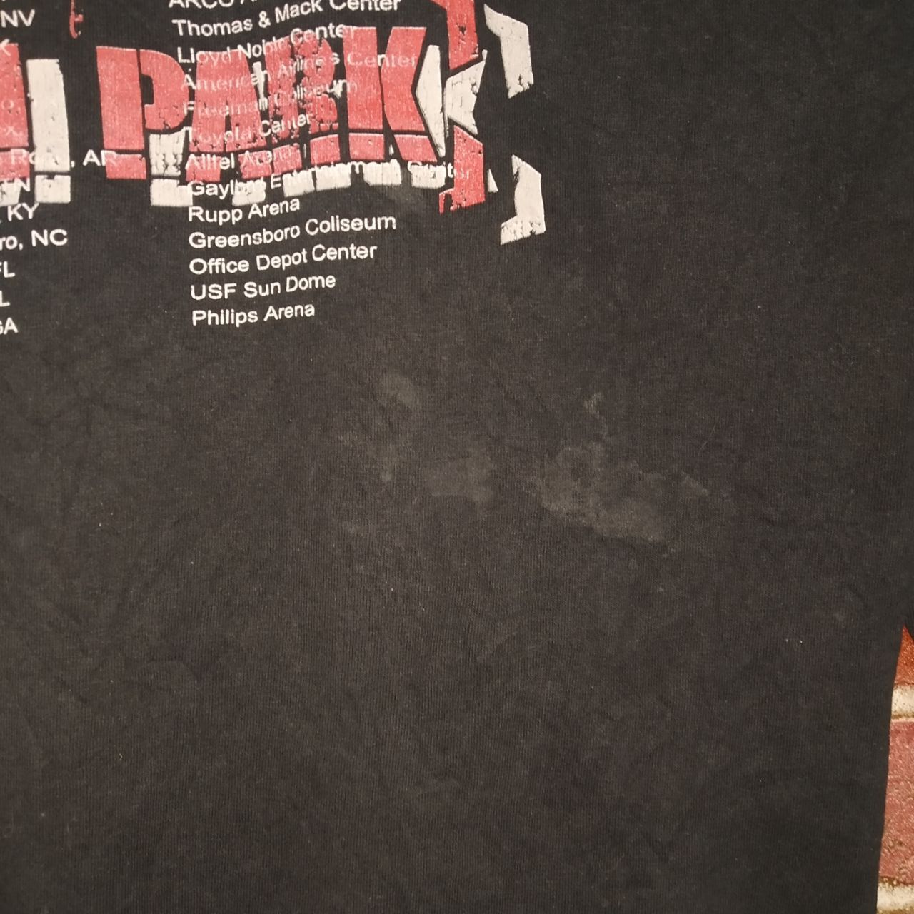 Band Tees Vintage 2004 Linkin Park Album Meteora Tour Music Backprint Size US M / EU 48-50 / 2 - 7 Thumbnail