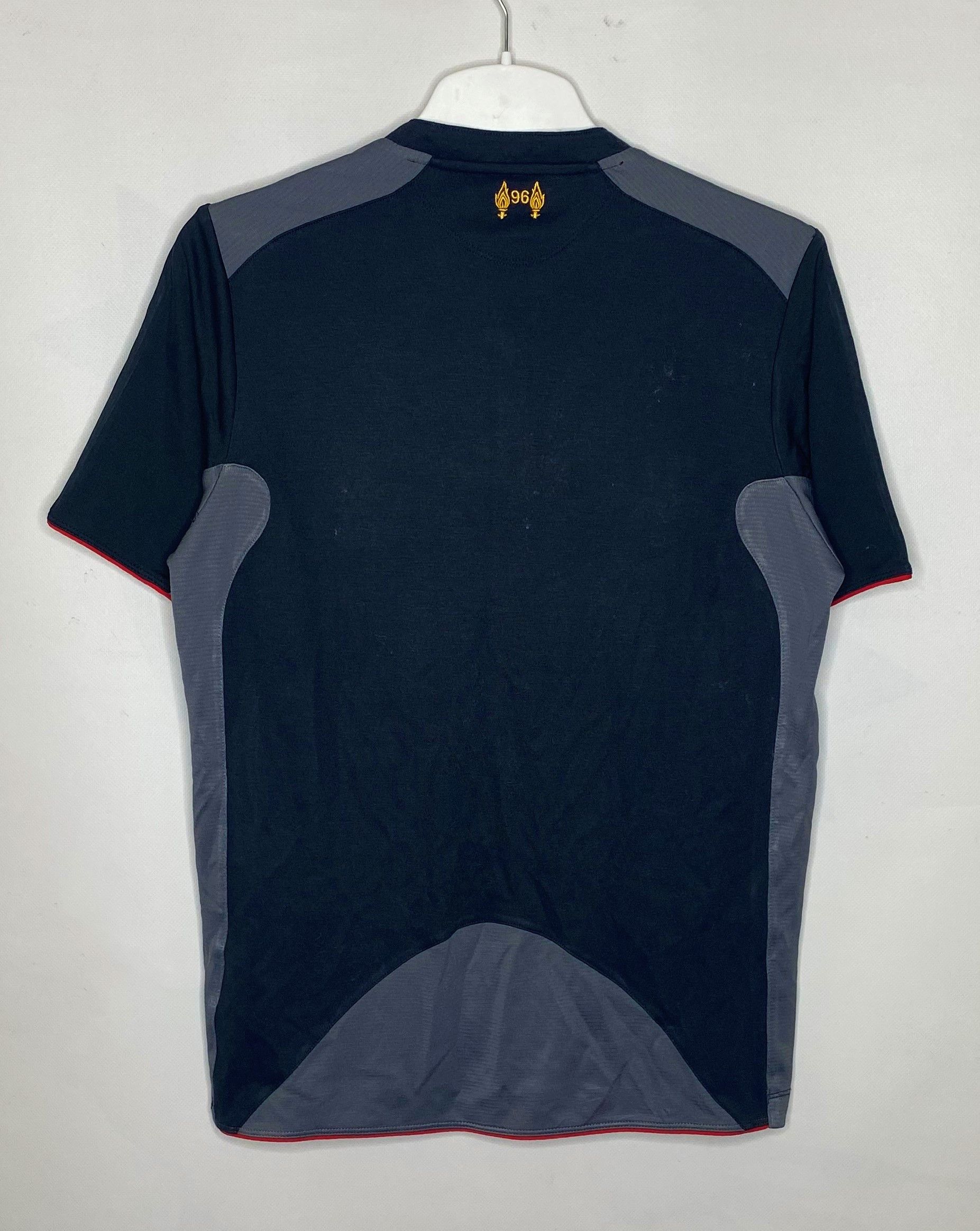 UEFA × Warrior LIVERPOOL 2012 2013 AWAY FOOTBALL SHIRT SOCCER JERSEY Size US XS / EU 42 / 0 - 2 Thumbnail