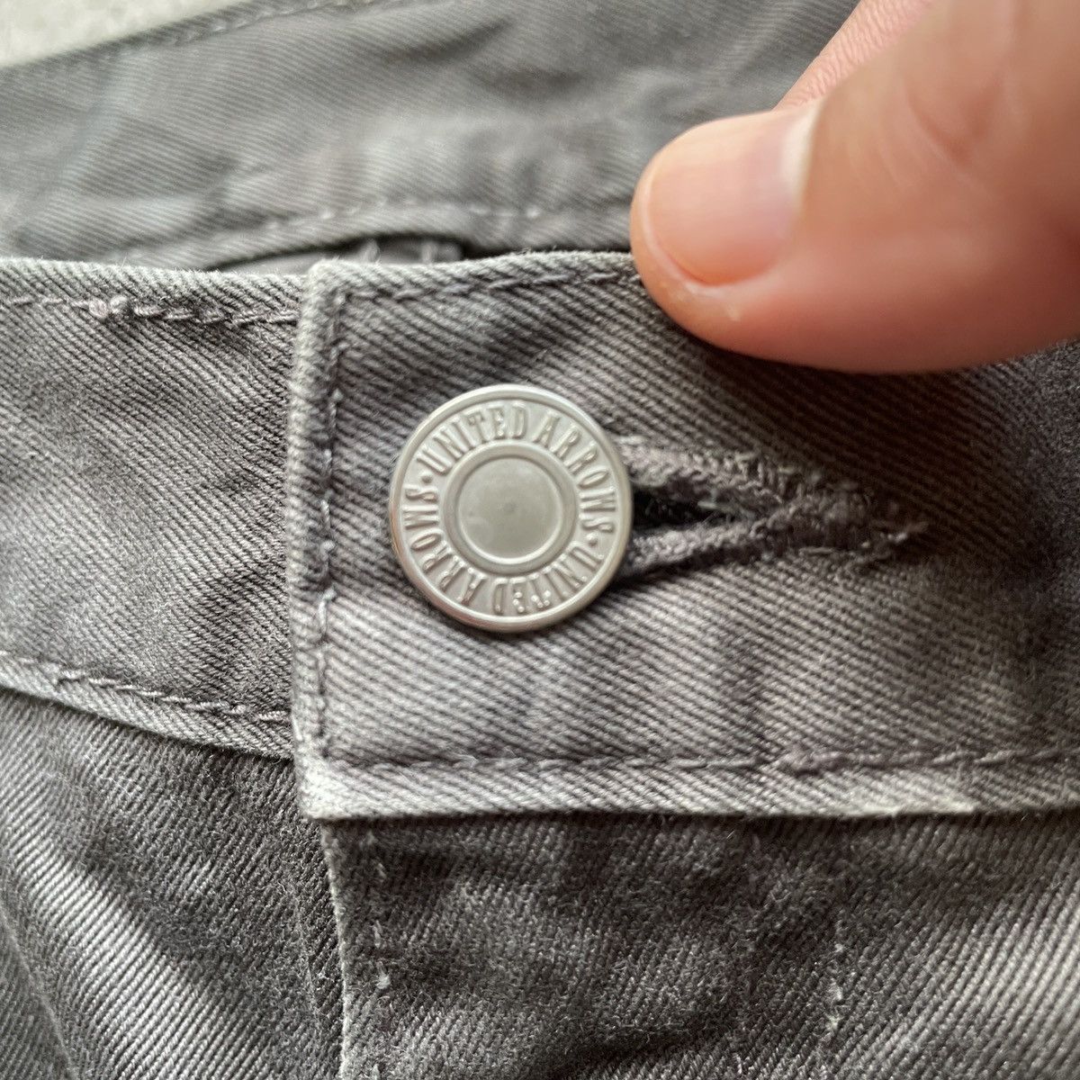 Japanese Brand Vintage United Arrows Japan 5 Pocket Trousers Pants W30 Size US 30 / EU 46 - 6 Thumbnail