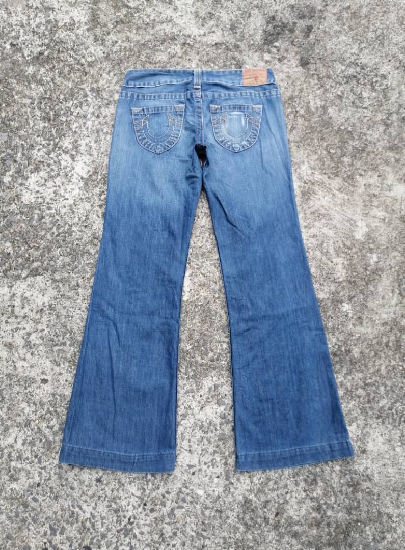 True Religion True Religion Candice Bootcut Denim Jeans Size 30" / US 8 / IT 44 - 2 Thumbnail