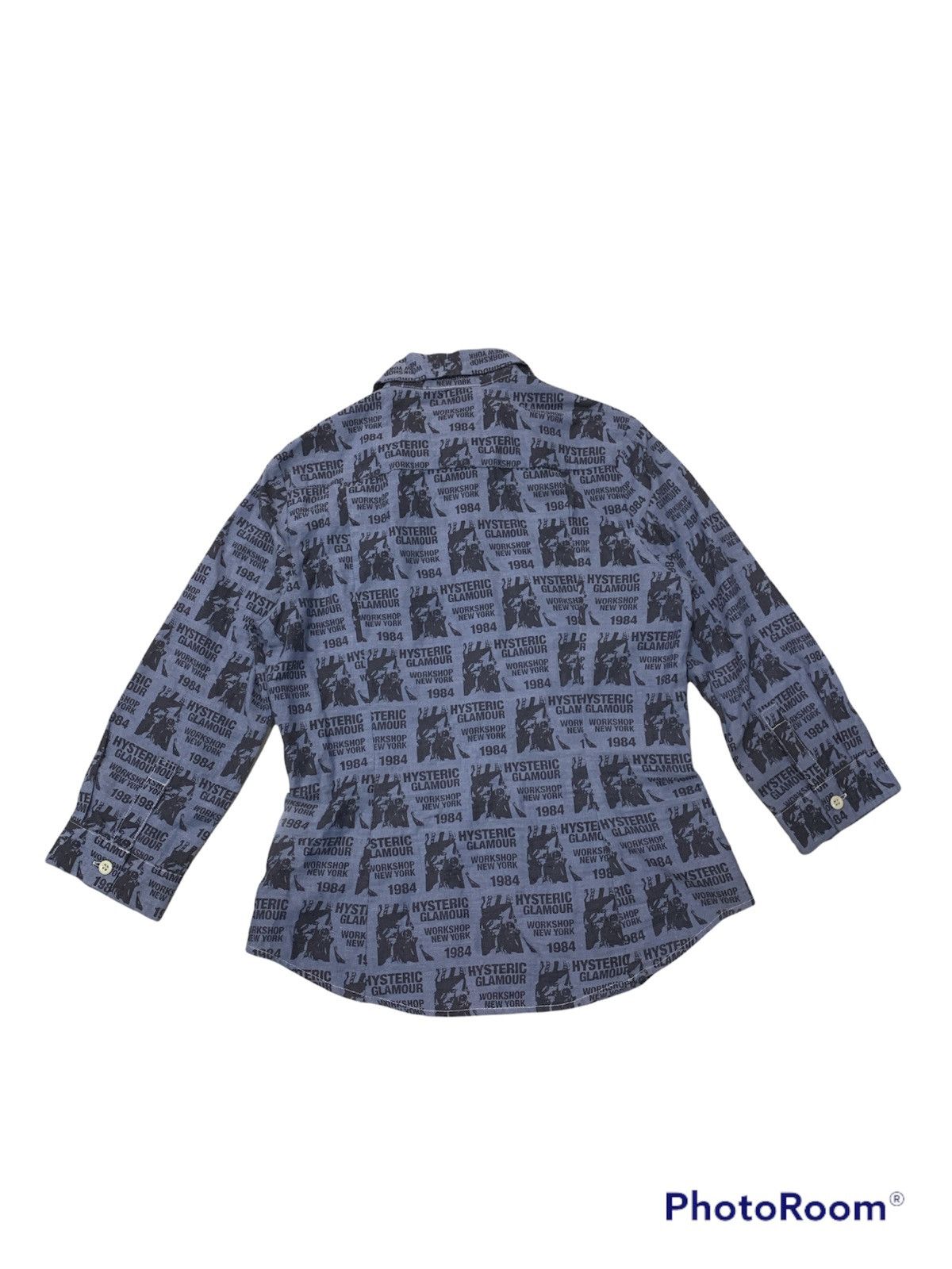 Hysteric Glamour HYSTERIC GLAMOUR OVERPRINT FULLPRINT BUTTON UP SHIRT Size US XS / EU 42 / 0 - 2 Thumbnail