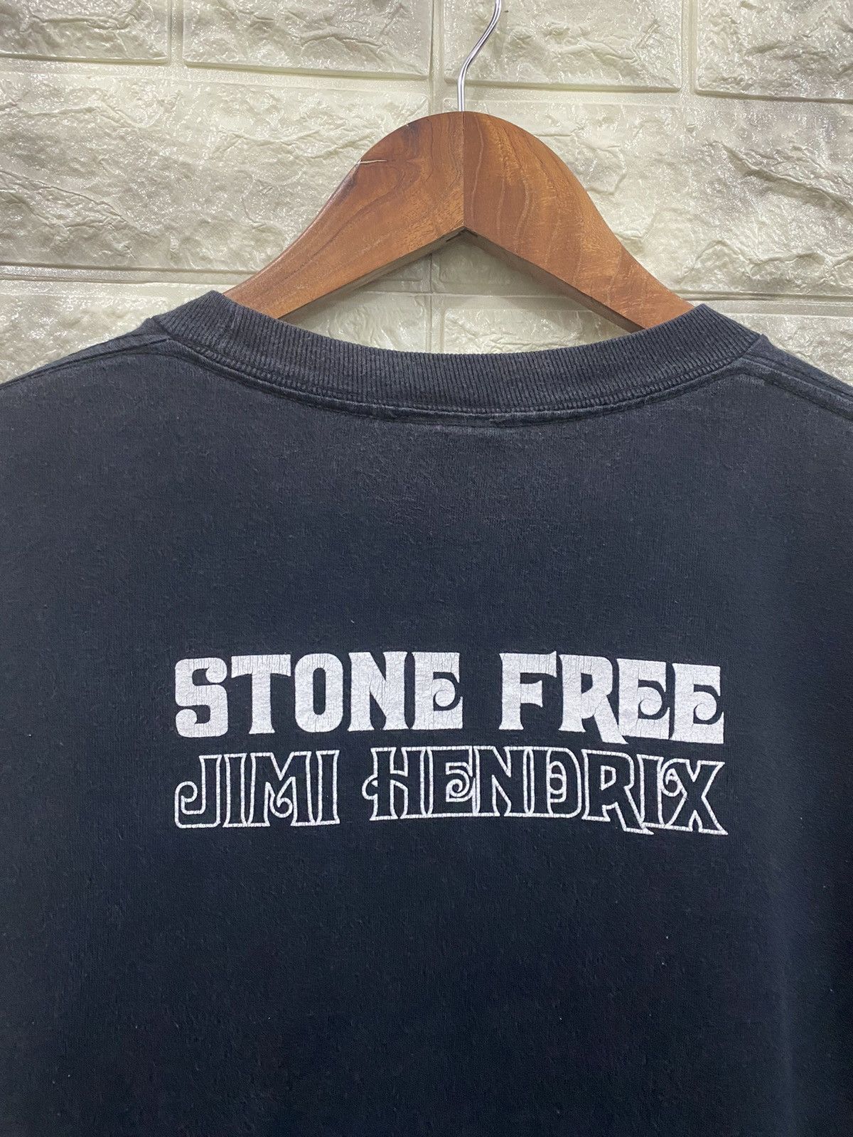 Jimi Hendrix × Vintage Vintage 90’s Jimi Hendrix “Stone Free” T-Shirt Size US L / EU 52-54 / 3 - 5 Thumbnail