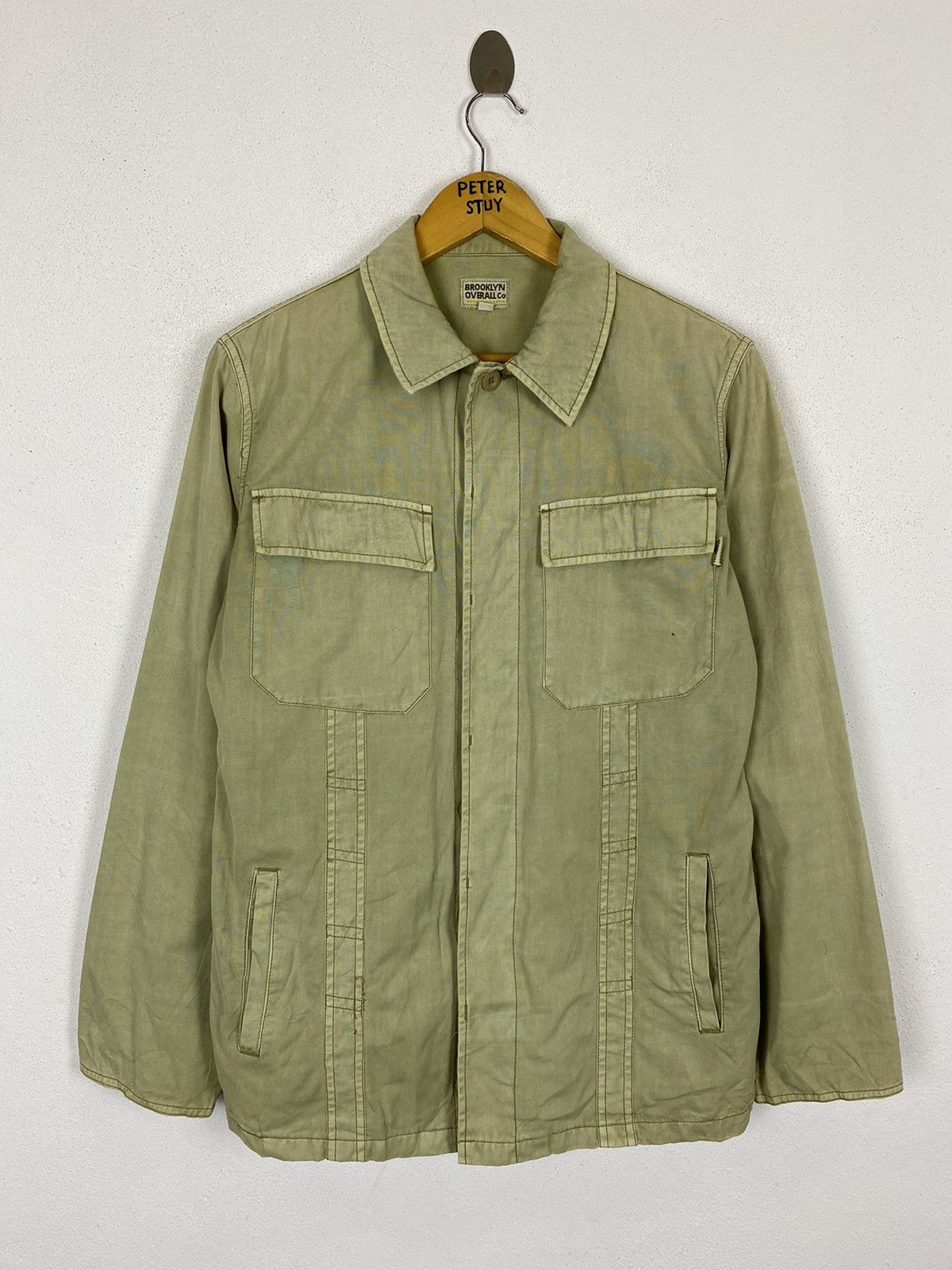 Brooklyn Clothing VINTAGE BROOKLYN OVERALL CO COTTON JACKET Size US M / EU 48-50 / 2 - 1 Thumbnail