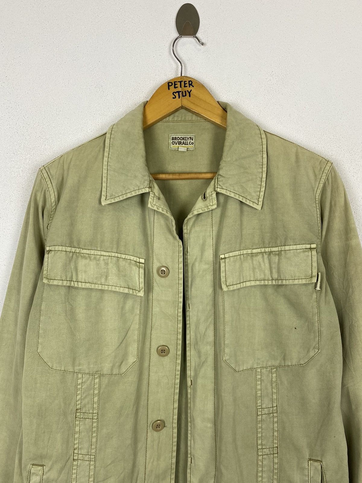 Brooklyn Clothing VINTAGE BROOKLYN OVERALL CO COTTON JACKET Size US M / EU 48-50 / 2 - 4 Thumbnail