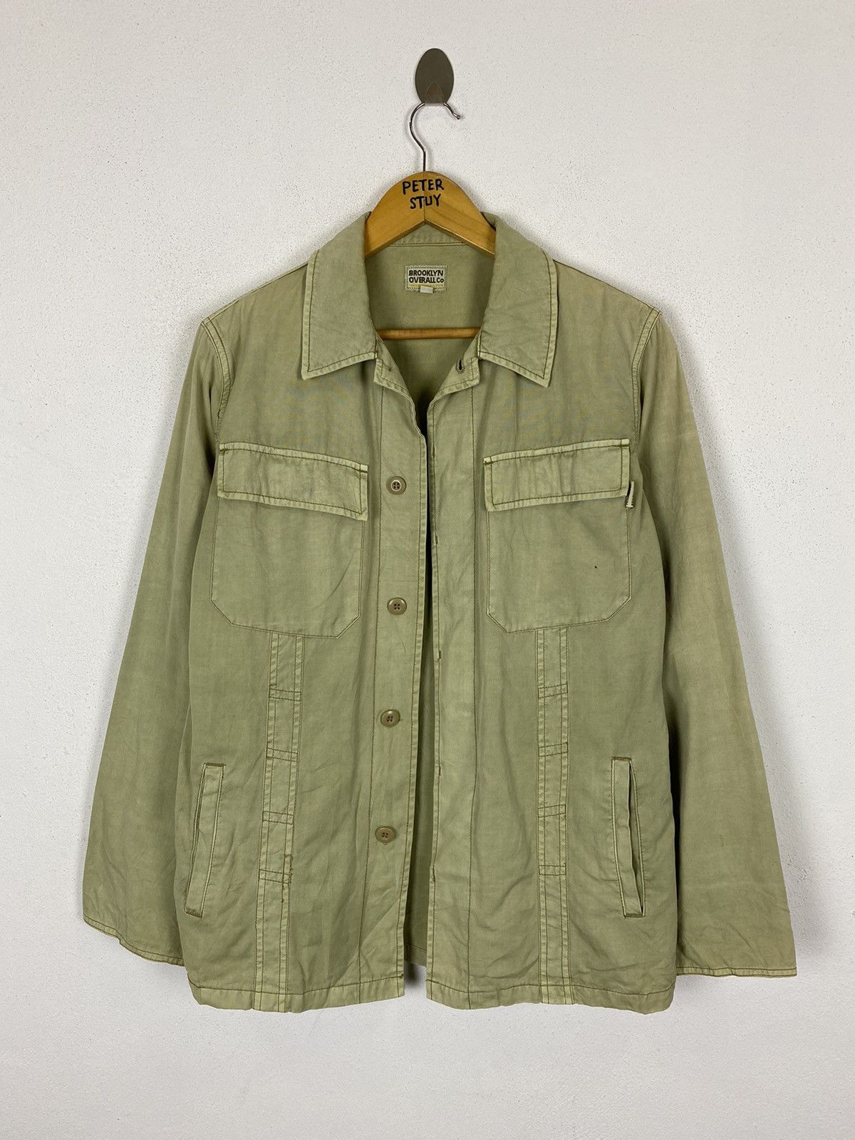 Brooklyn Clothing VINTAGE BROOKLYN OVERALL CO COTTON JACKET Size US M / EU 48-50 / 2 - 2 Thumbnail