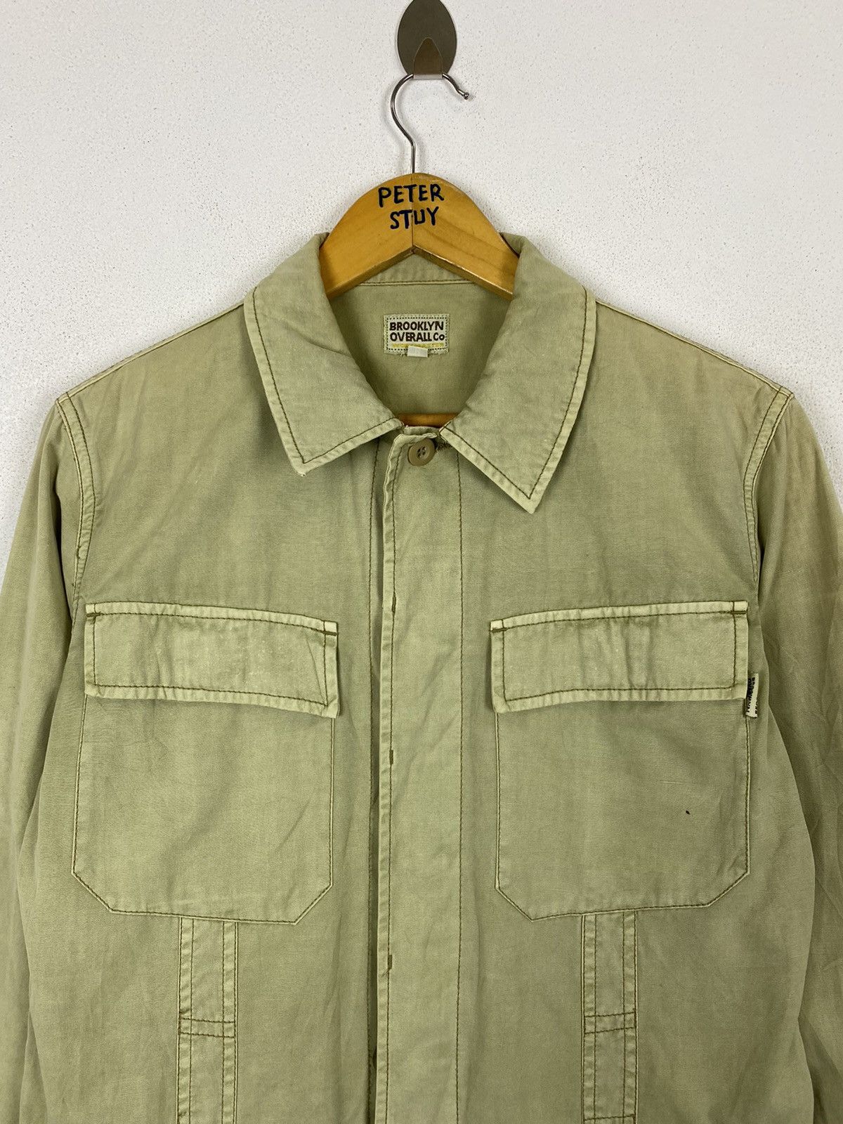 Brooklyn Clothing VINTAGE BROOKLYN OVERALL CO COTTON JACKET Size US M / EU 48-50 / 2 - 3 Thumbnail