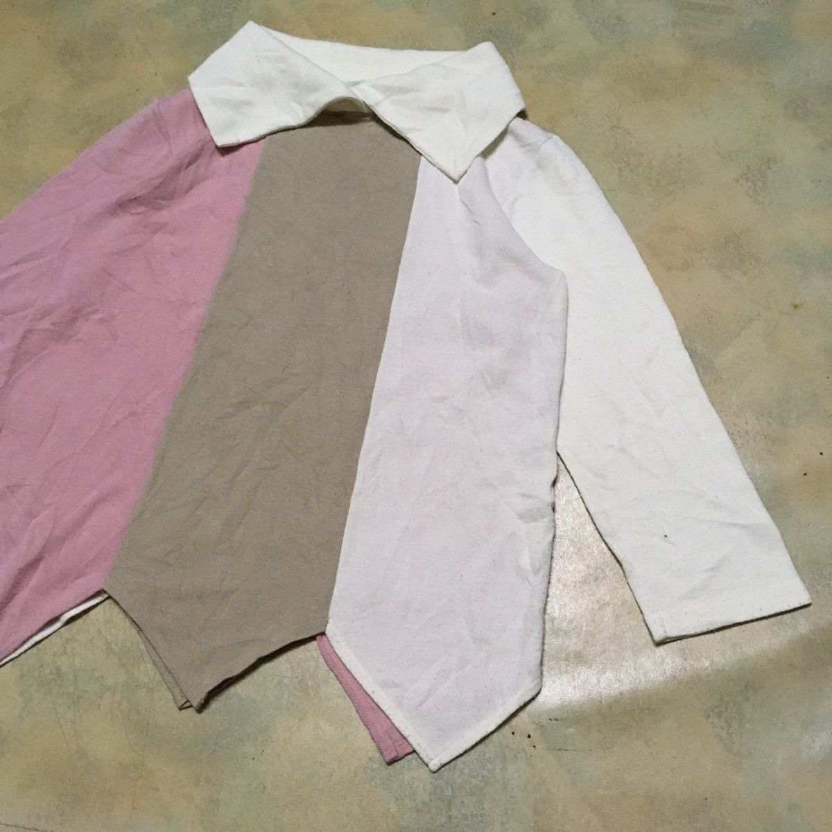 Japanese Brand Best Of All Colour Block Collar Shirt Size US M / EU 48-50 / 2 - 4 Thumbnail