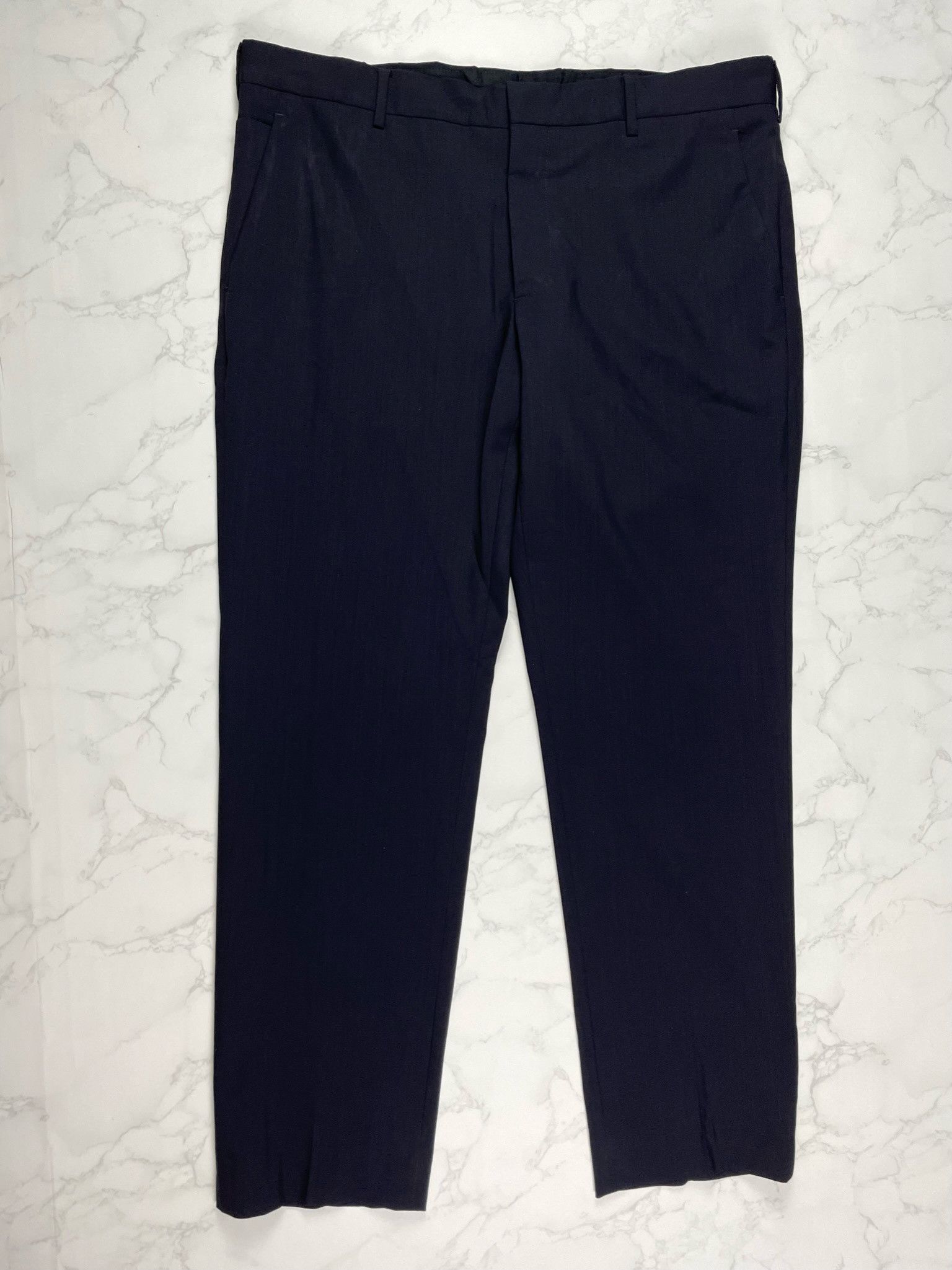 Prada 🔥[SALE]🔥 Prada Dark Navy Wool Casual Pants Size US 36 / EU 52 - 6 Thumbnail
