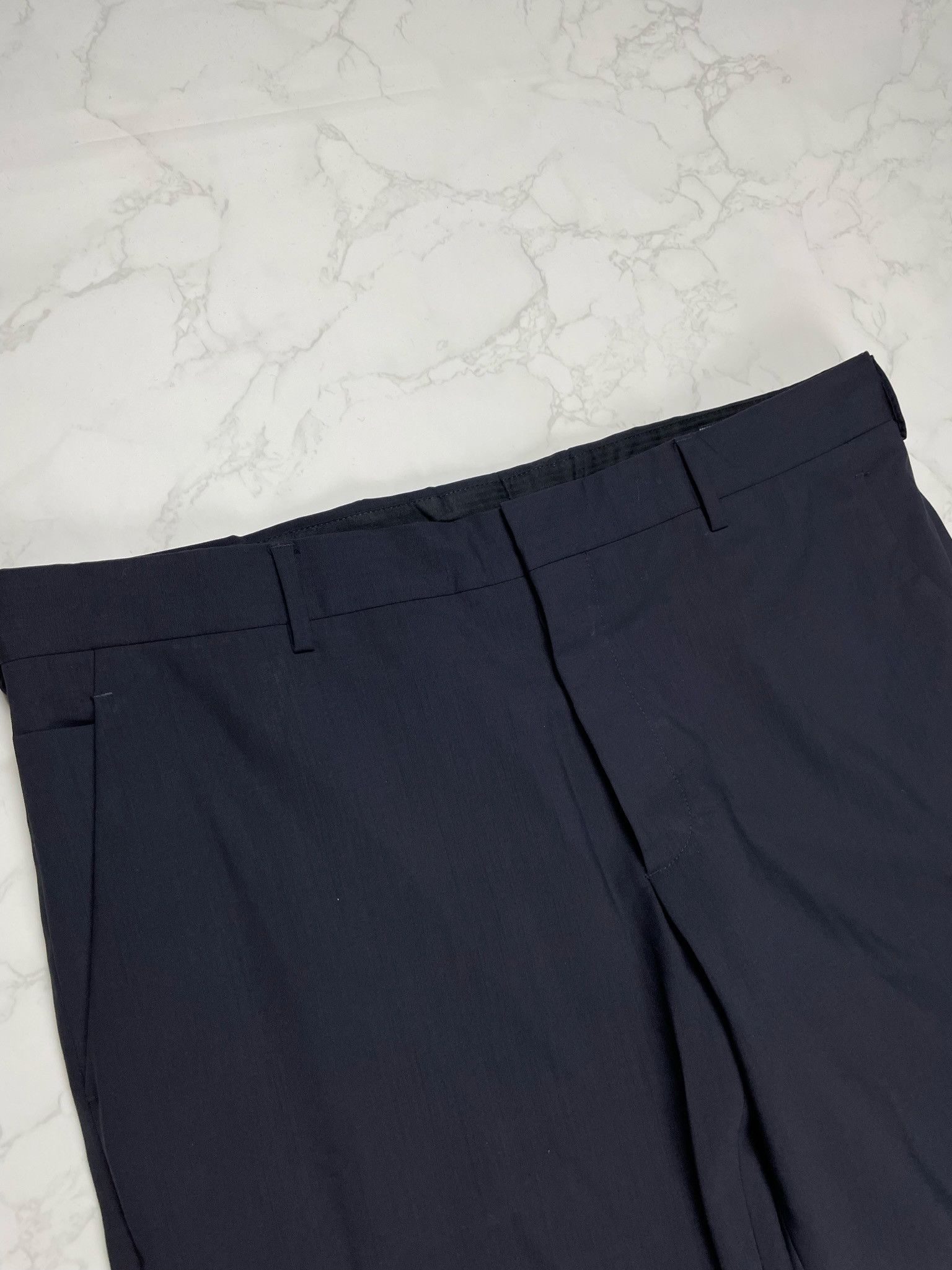Prada 🔥[SALE]🔥 Prada Dark Navy Wool Casual Pants Size US 36 / EU 52 - 7 Thumbnail