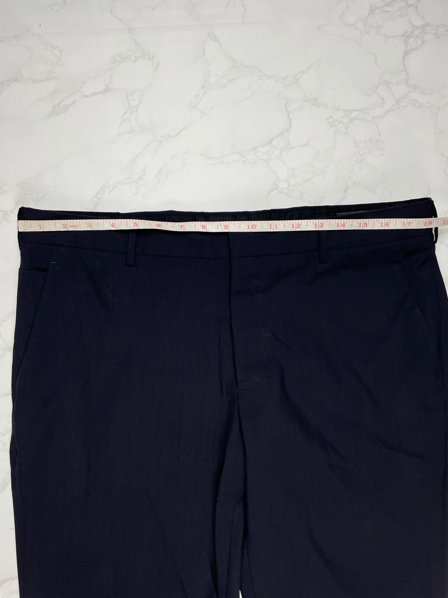 Prada 🔥[SALE]🔥 Prada Dark Navy Wool Casual Pants Size US 36 / EU 52 - 2 Thumbnail