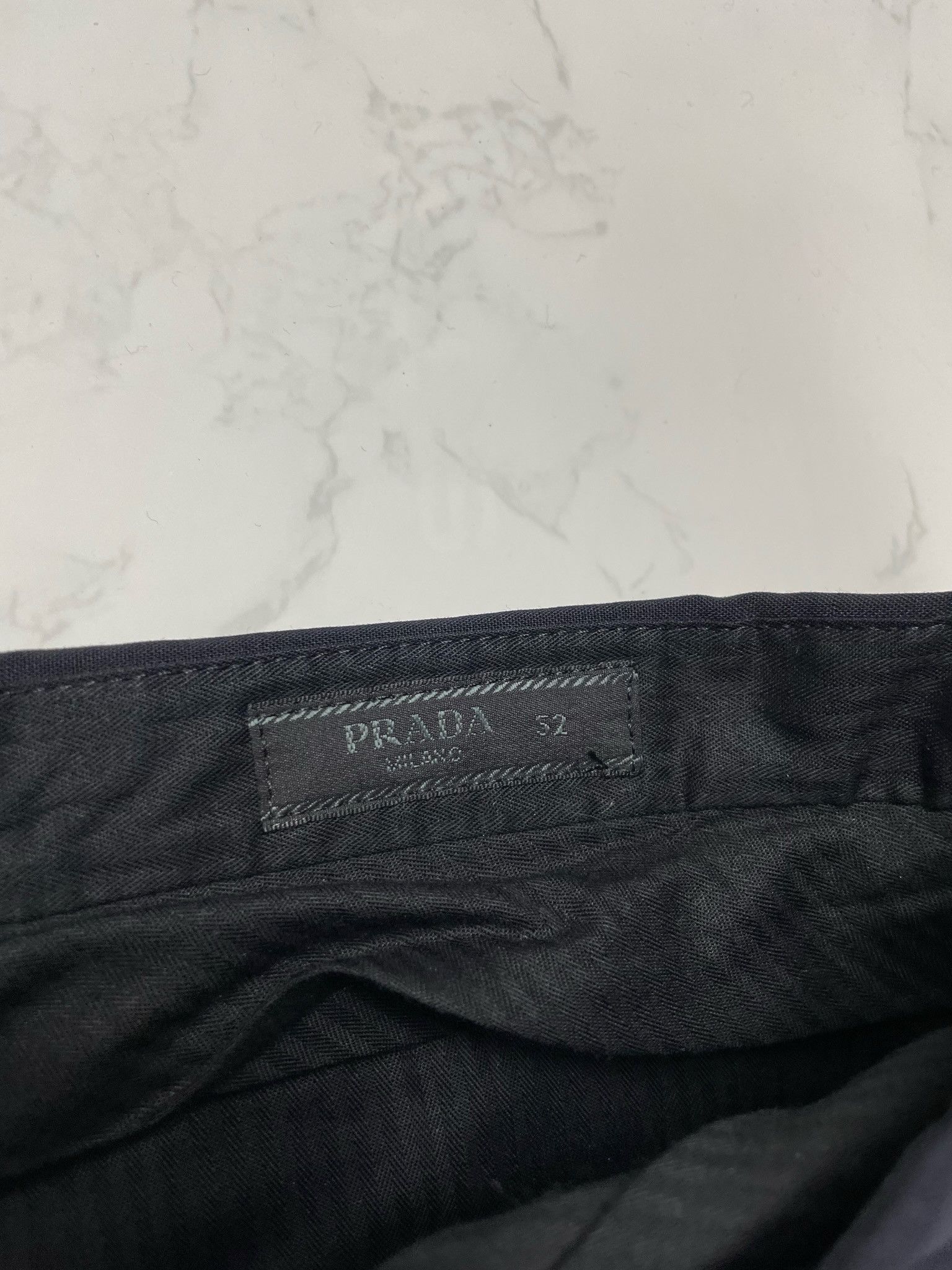 Prada 🔥[SALE]🔥 Prada Dark Navy Wool Casual Pants Size US 36 / EU 52 - 8 Thumbnail