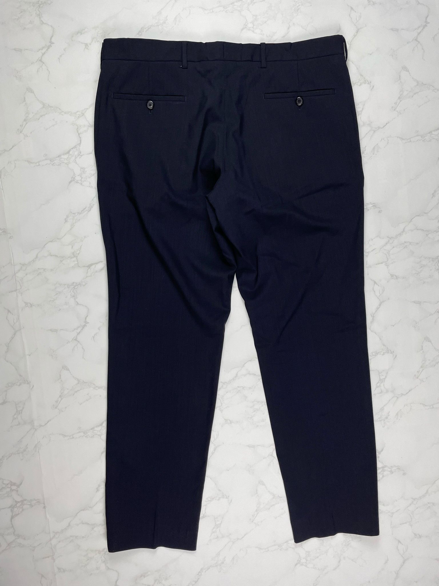 Prada 🔥[SALE]🔥 Prada Dark Navy Wool Casual Pants Size US 36 / EU 52 - 12 Thumbnail