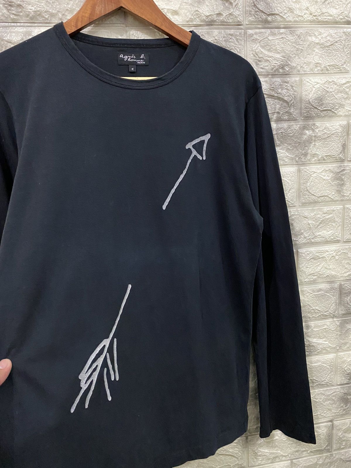 Issey Miyake × agnes b. Agnes B. Arrow Shirt Size US M / EU 48-50 / 2 - 2 Thumbnail