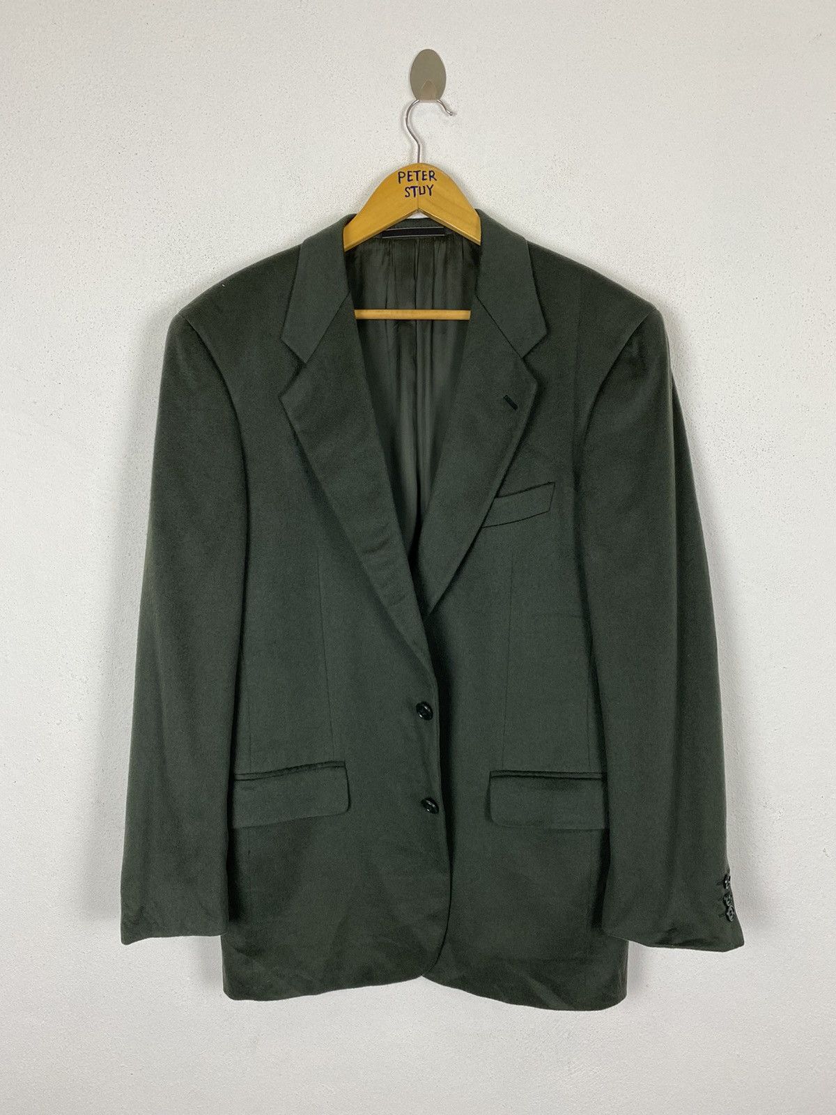 Bally BALLY SLIM FIR GREEN COAT Size US M / EU 48-50 / 2 - 2 Thumbnail
