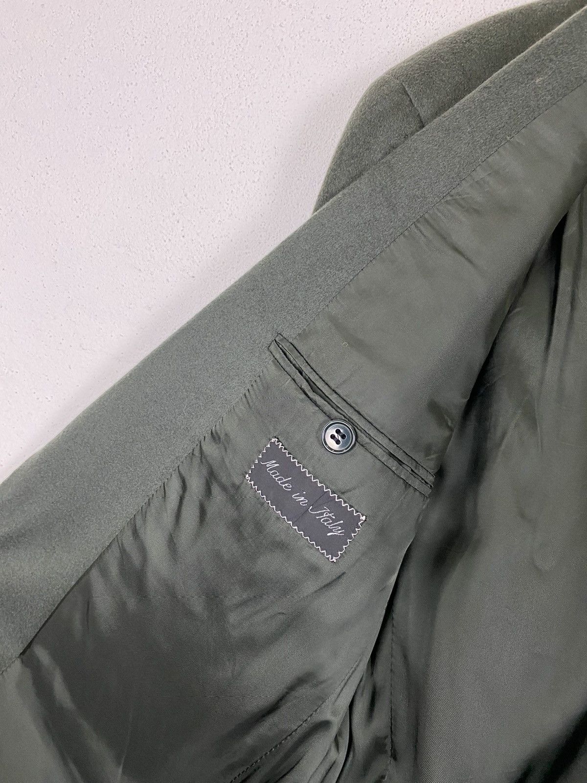Bally BALLY SLIM FIR GREEN COAT Size US M / EU 48-50 / 2 - 10 Thumbnail