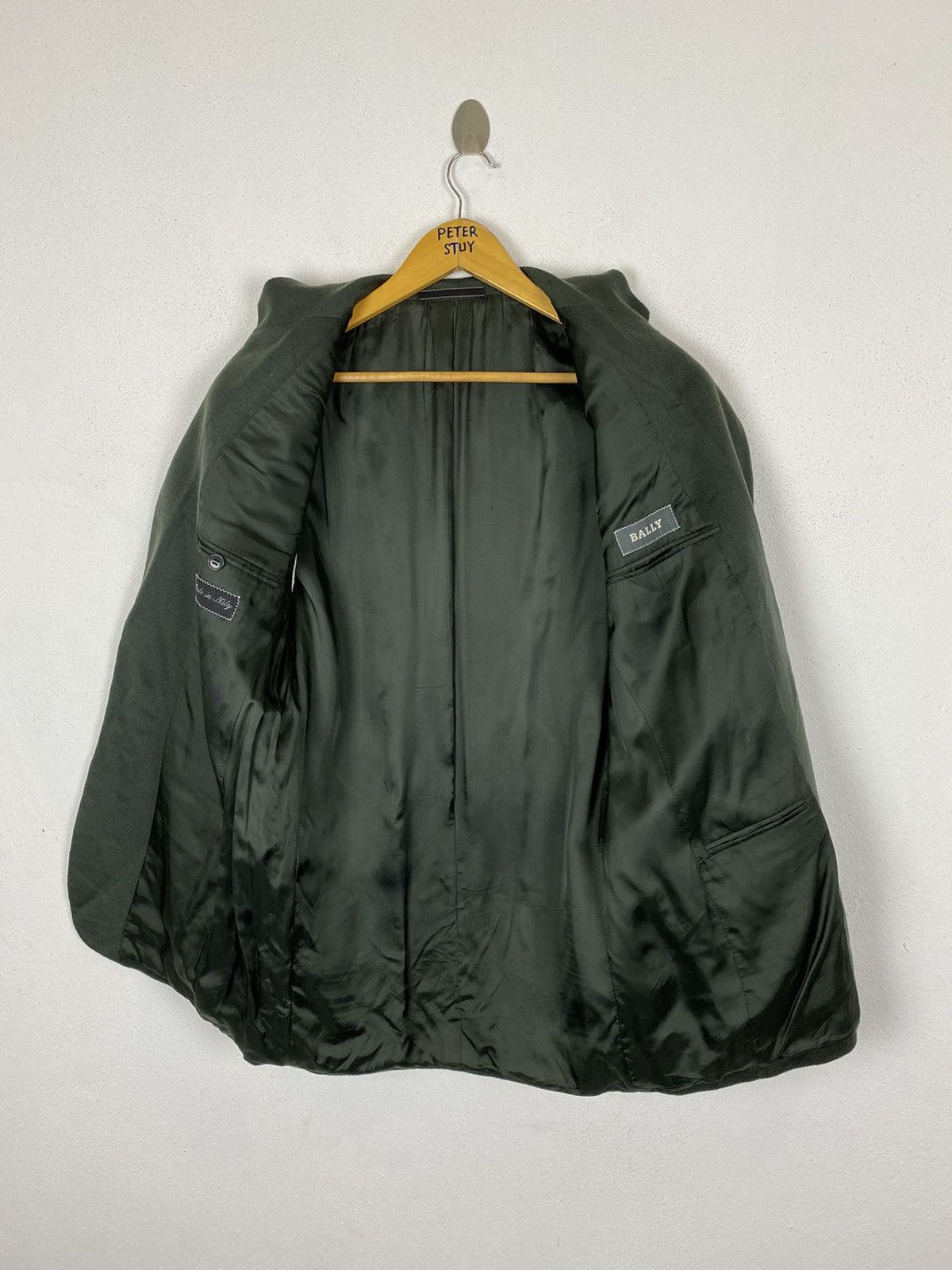 Bally BALLY SLIM FIR GREEN COAT Size US M / EU 48-50 / 2 - 8 Thumbnail