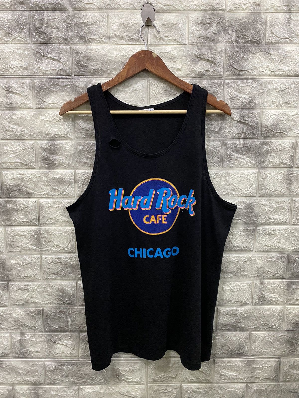 Hard Rock Cafe × Vintage Vintage Hard Rock Cafe Chicago Wear Size US M / EU 48-50 / 2 - 1 Thumbnail