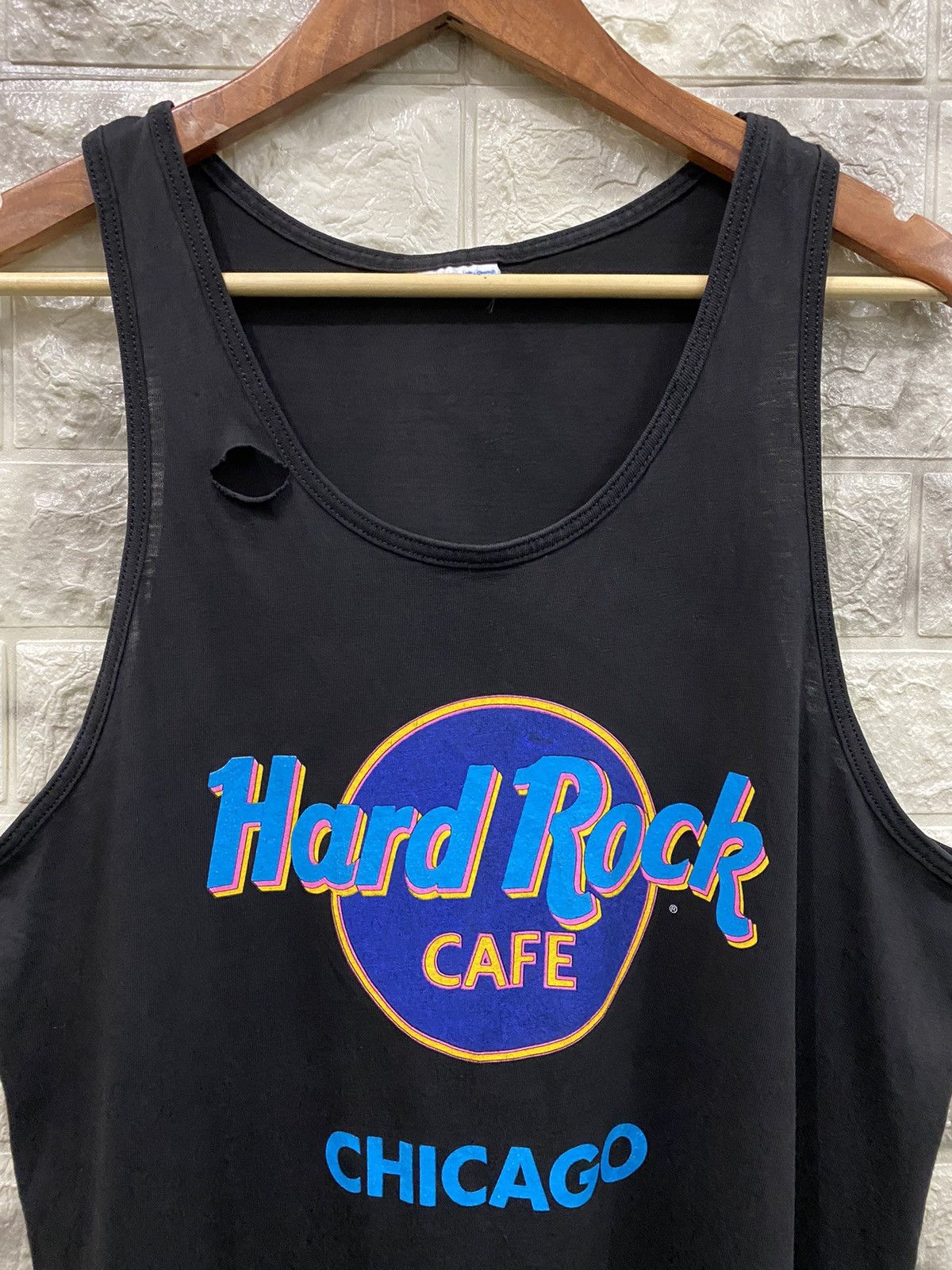 Hard Rock Cafe × Vintage Vintage Hard Rock Cafe Chicago Wear Size US M / EU 48-50 / 2 - 2 Thumbnail