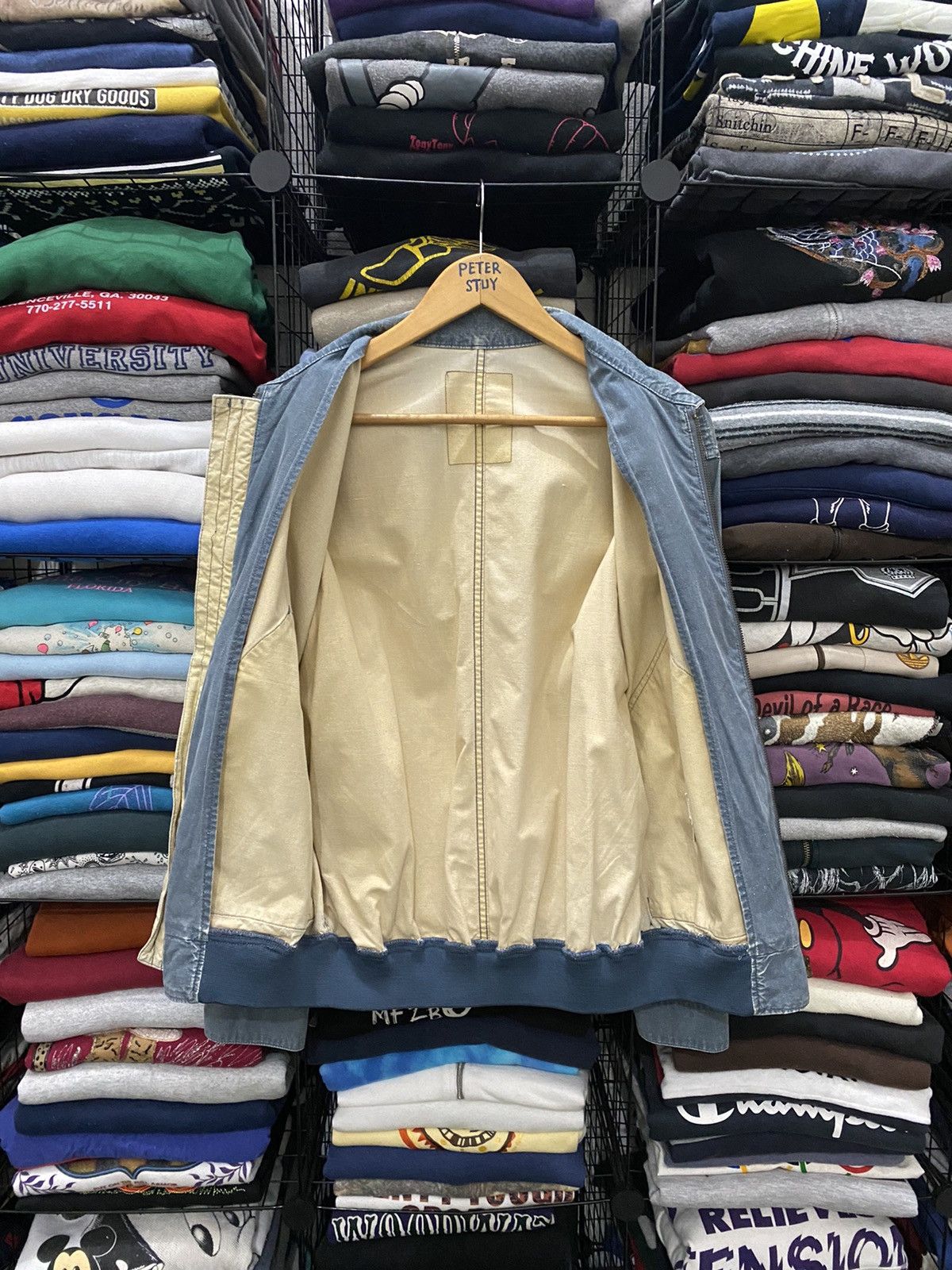 Vintage VINTAGE SCENE BOMBER STYLE JACKET Size US L / EU 52-54 / 3 - 3 Thumbnail