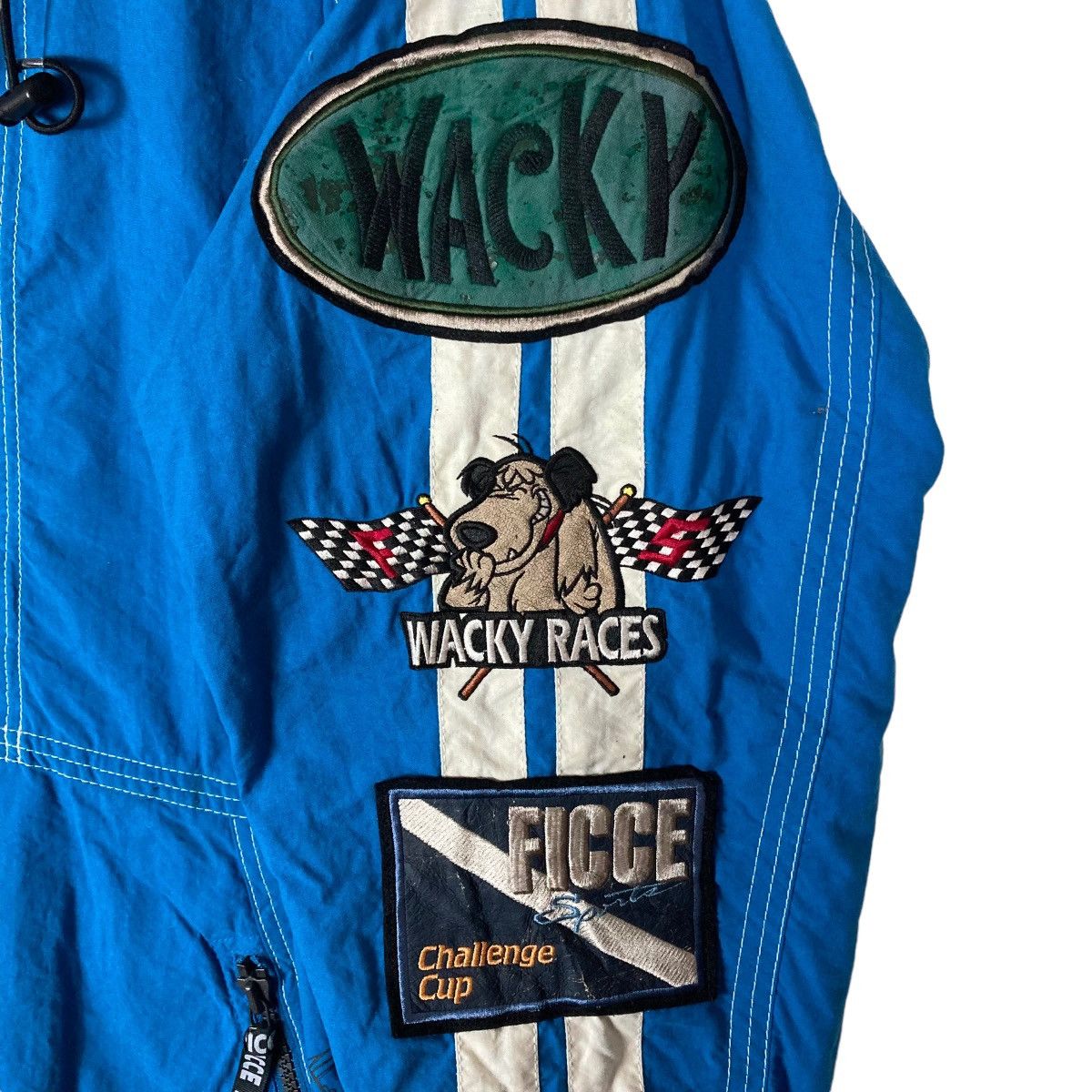 Goldwin Vintage Ficce Sports by Goldwin Skiing Quarter Zip Jacket Size US S / EU 44-46 / 1 - 6 Thumbnail