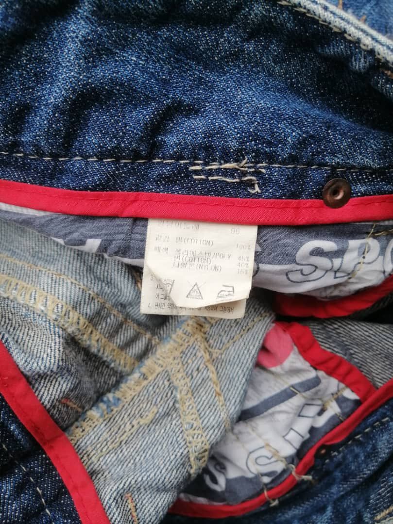 Designer × Japanese Brand A6 Sport Nice Design Denim Jeans Size 30" / US 8 / IT 44 - 6 Thumbnail