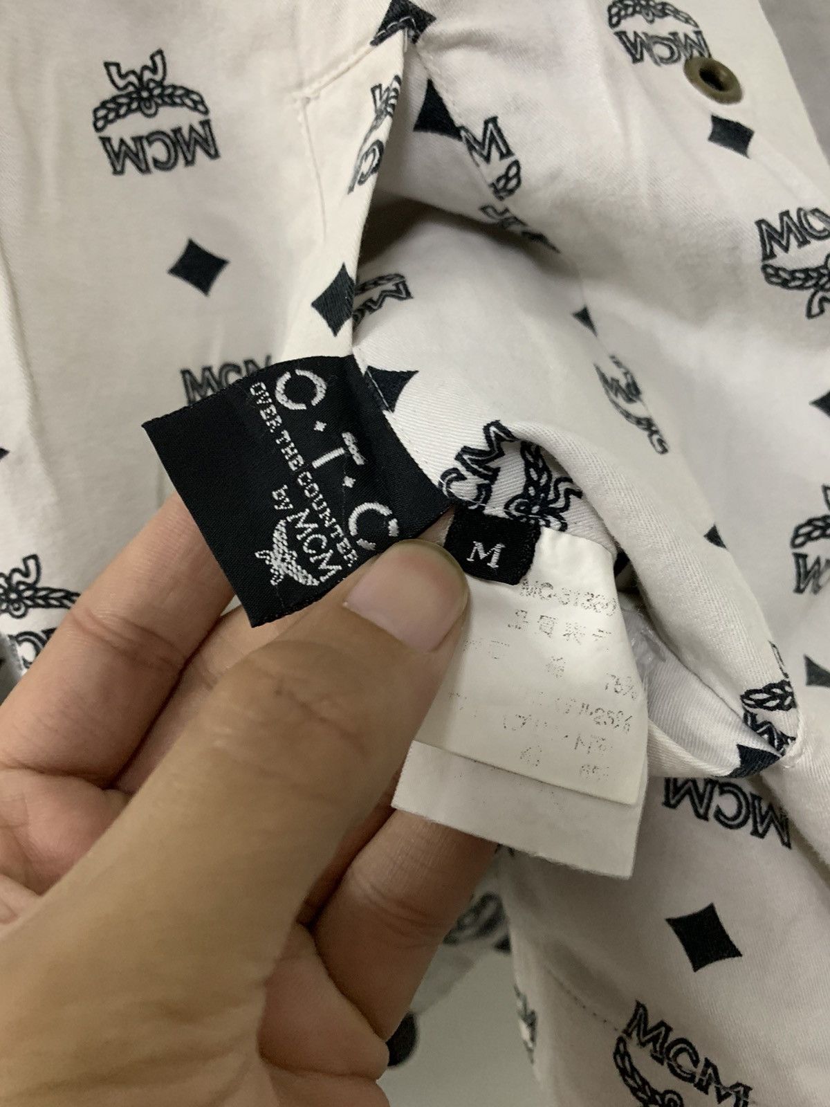 MCM MCM Reversible Monogram Plain Faded Jacket Destroy Button Size US M / EU 48-50 / 2 - 5 Thumbnail