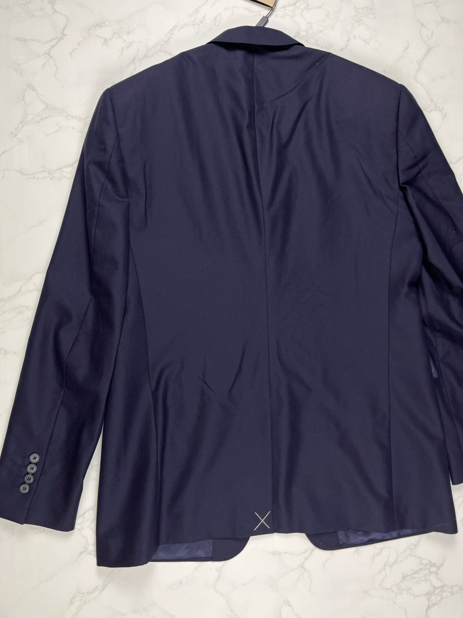 Burberry 🔥80% OFF🔥 [SALE] Burberry Navy Wool Blazer Suit Size 52R - 14 Thumbnail