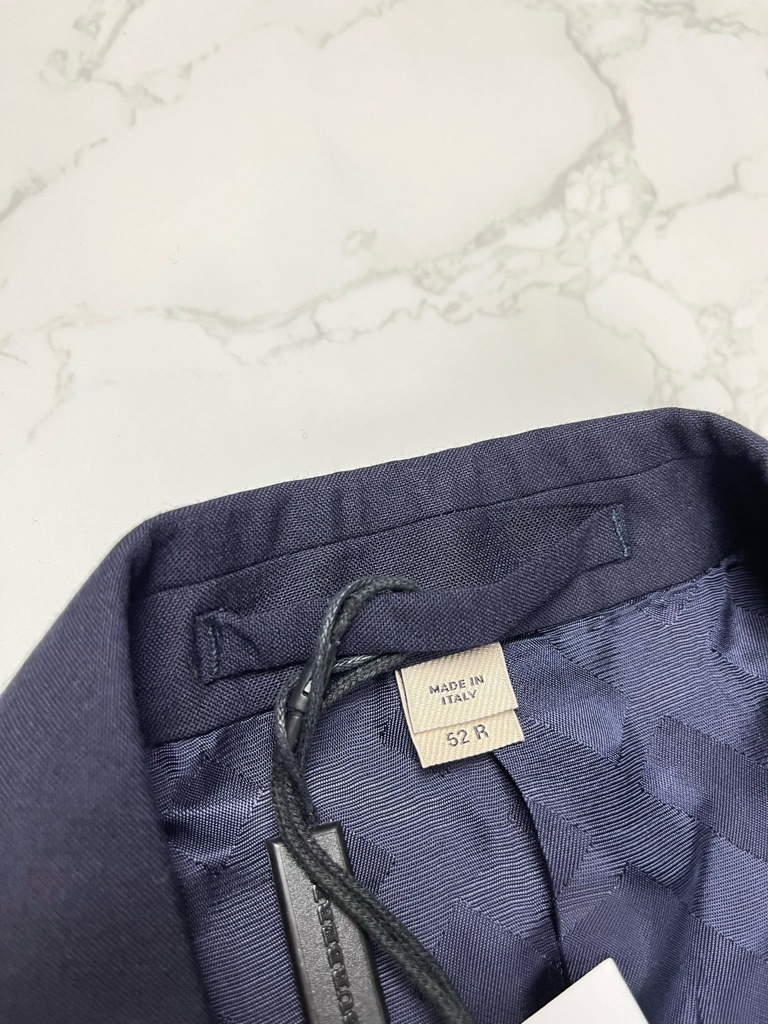 Burberry 🔥80% OFF🔥 [SALE] Burberry Navy Wool Blazer Suit Size 52R - 9 Thumbnail