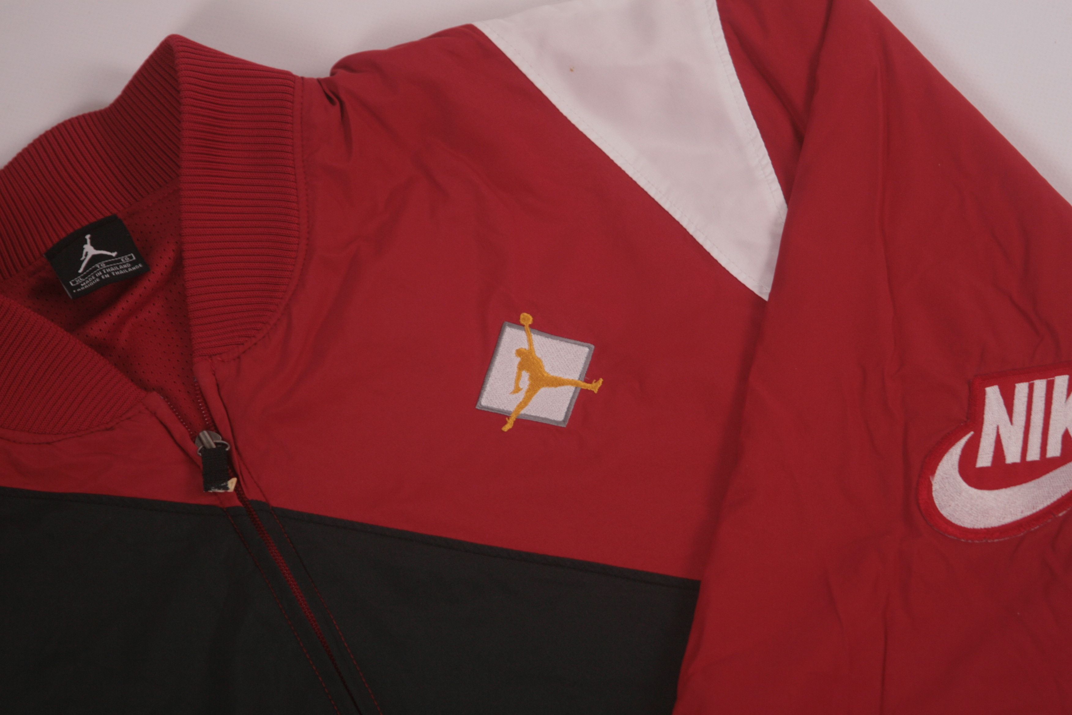 Jordan Brand Vintage Nike Air Jordan Jumpman Windbreaker Jacket Size US XL / EU 56 / 4 - 5 Thumbnail