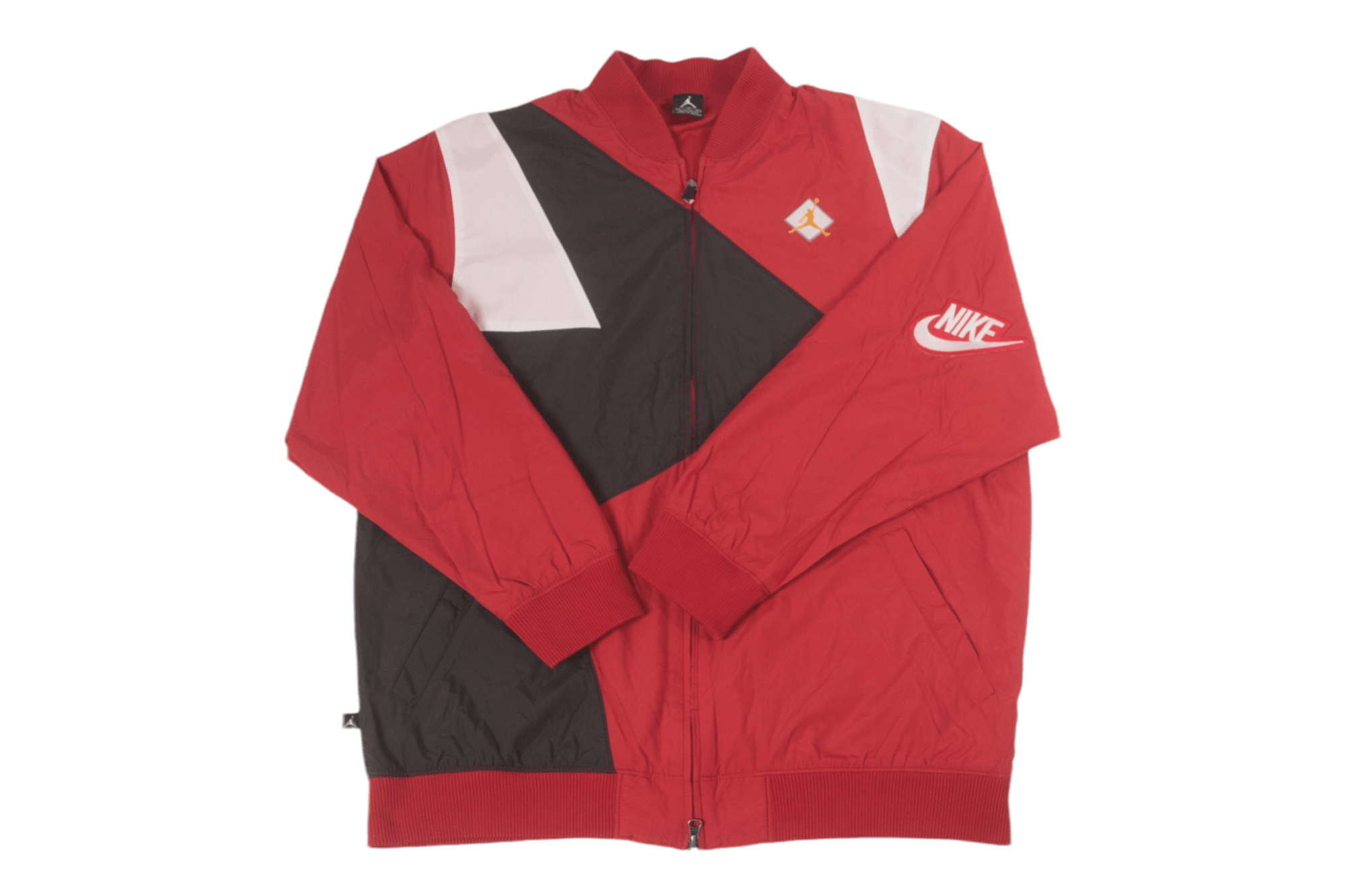 Jordan Brand Vintage Nike Air Jordan Jumpman Windbreaker Jacket Size US XL / EU 56 / 4 - 1 Thumbnail