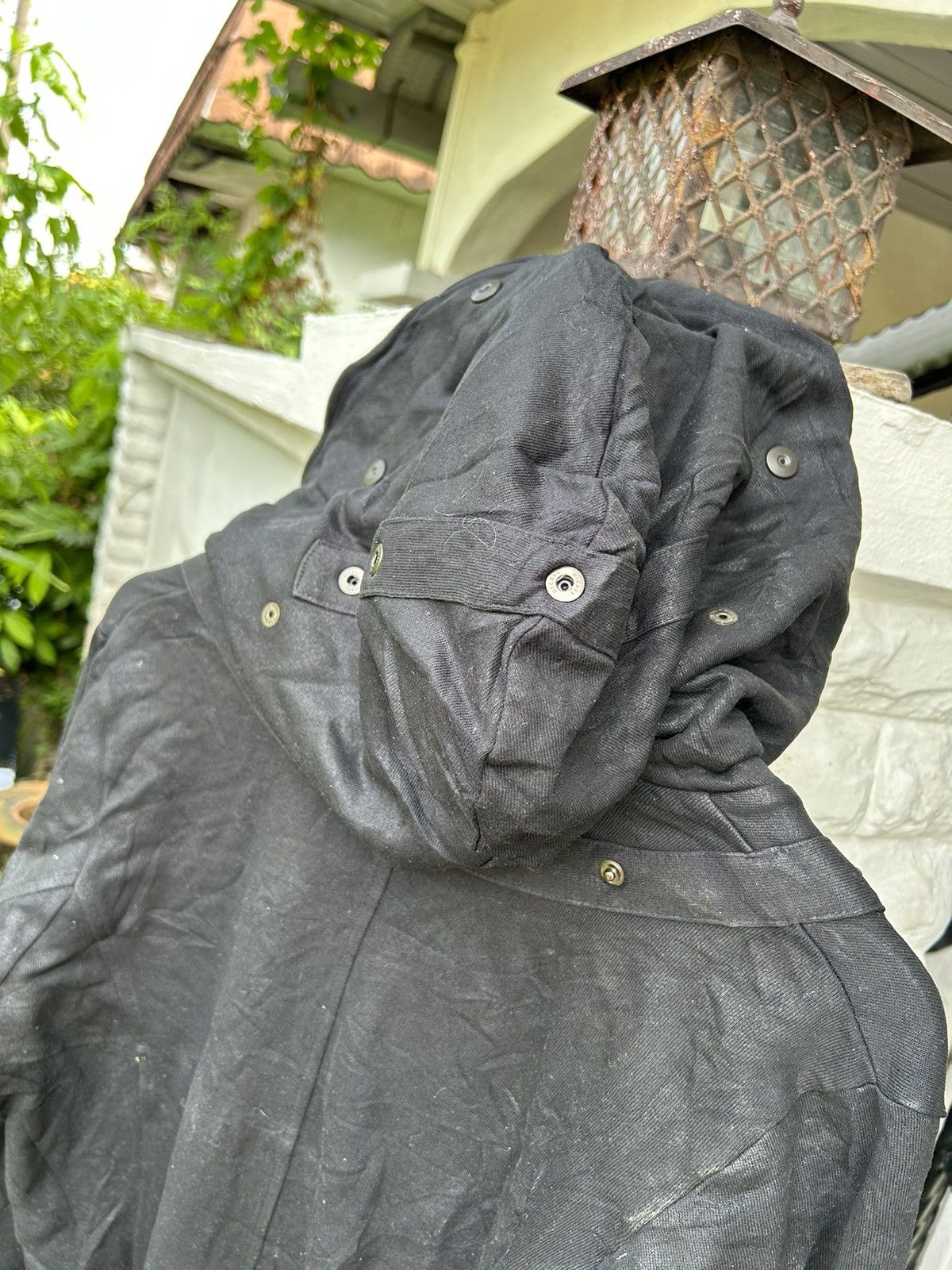CIVARIZE RARE CIVARIZE BLACK PULL OVER LONG HOODIE🔥 Size L / US 10 / IT 46 - 7 Thumbnail