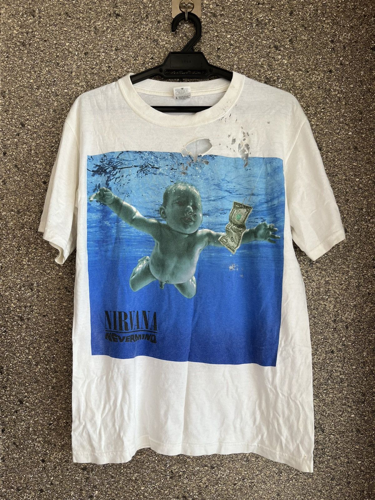 image of Made In USA x Nirvana Ft62 in White, Men's (Size Small)