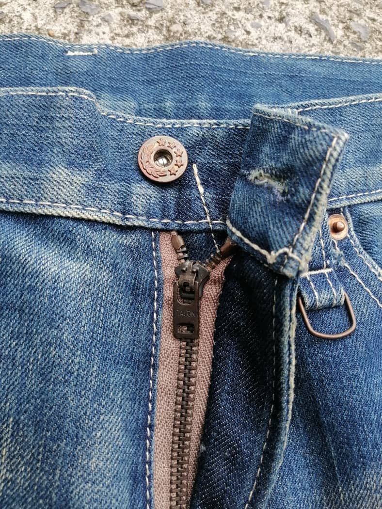 Japanese Brand × Vintage Dynasty Made In Japan Selvedge Distressed Denim Jeans Size US 32 / EU 48 - 8 Thumbnail