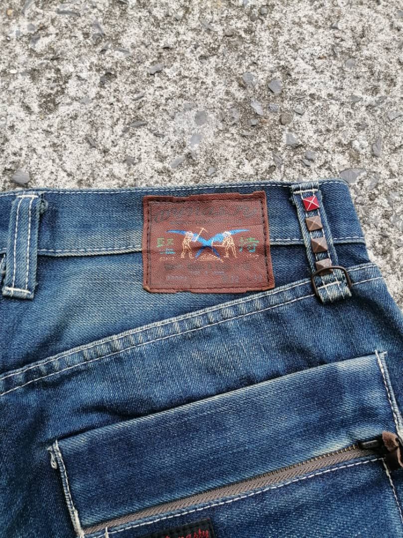 Japanese Brand × Vintage Dynasty Made In Japan Selvedge Distressed Denim Jeans Size US 32 / EU 48 - 5 Thumbnail