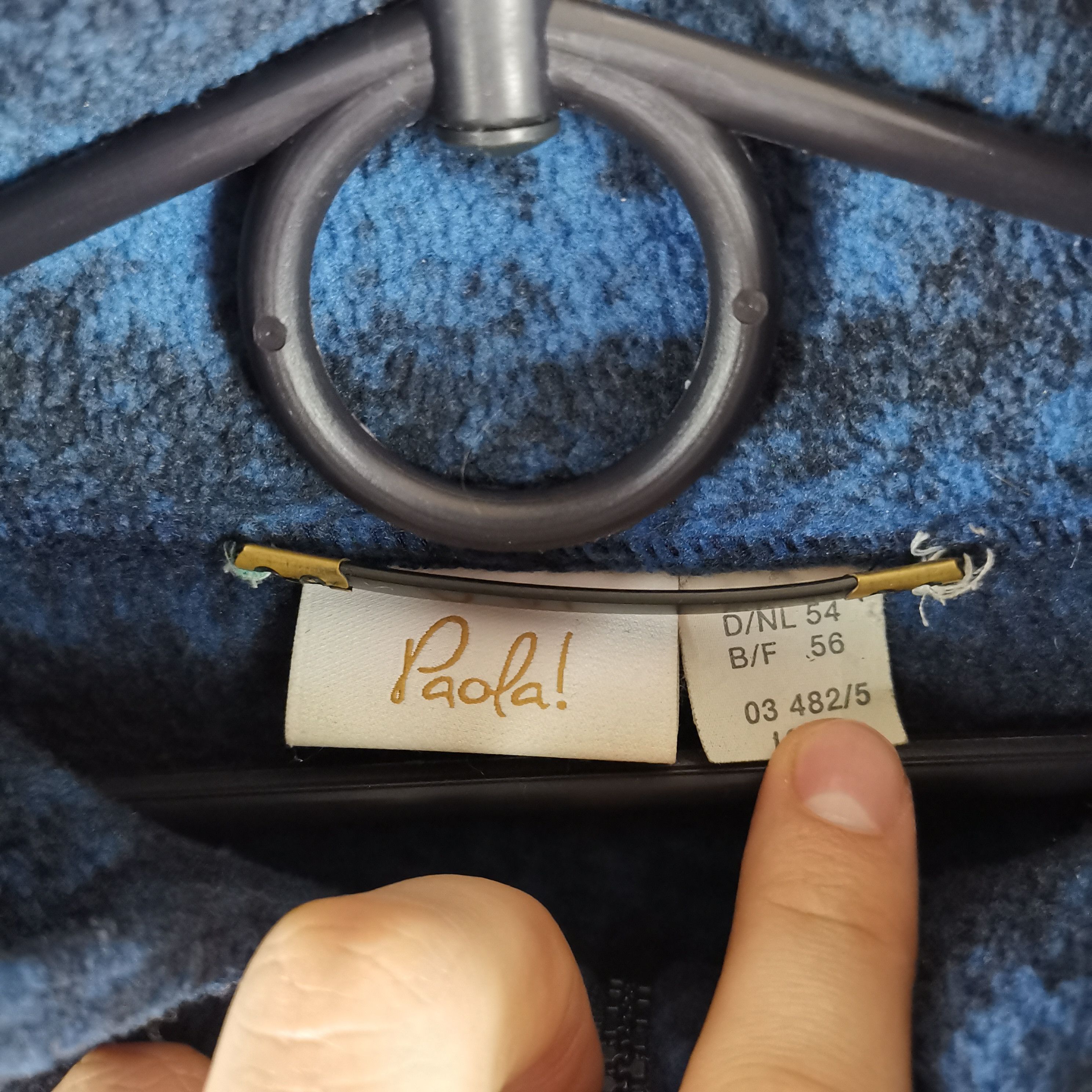 Vintage Vintage PAOLA! wolfs print pattern fleece jacket oversize Size US L / EU 52-54 / 3 - 7 Thumbnail