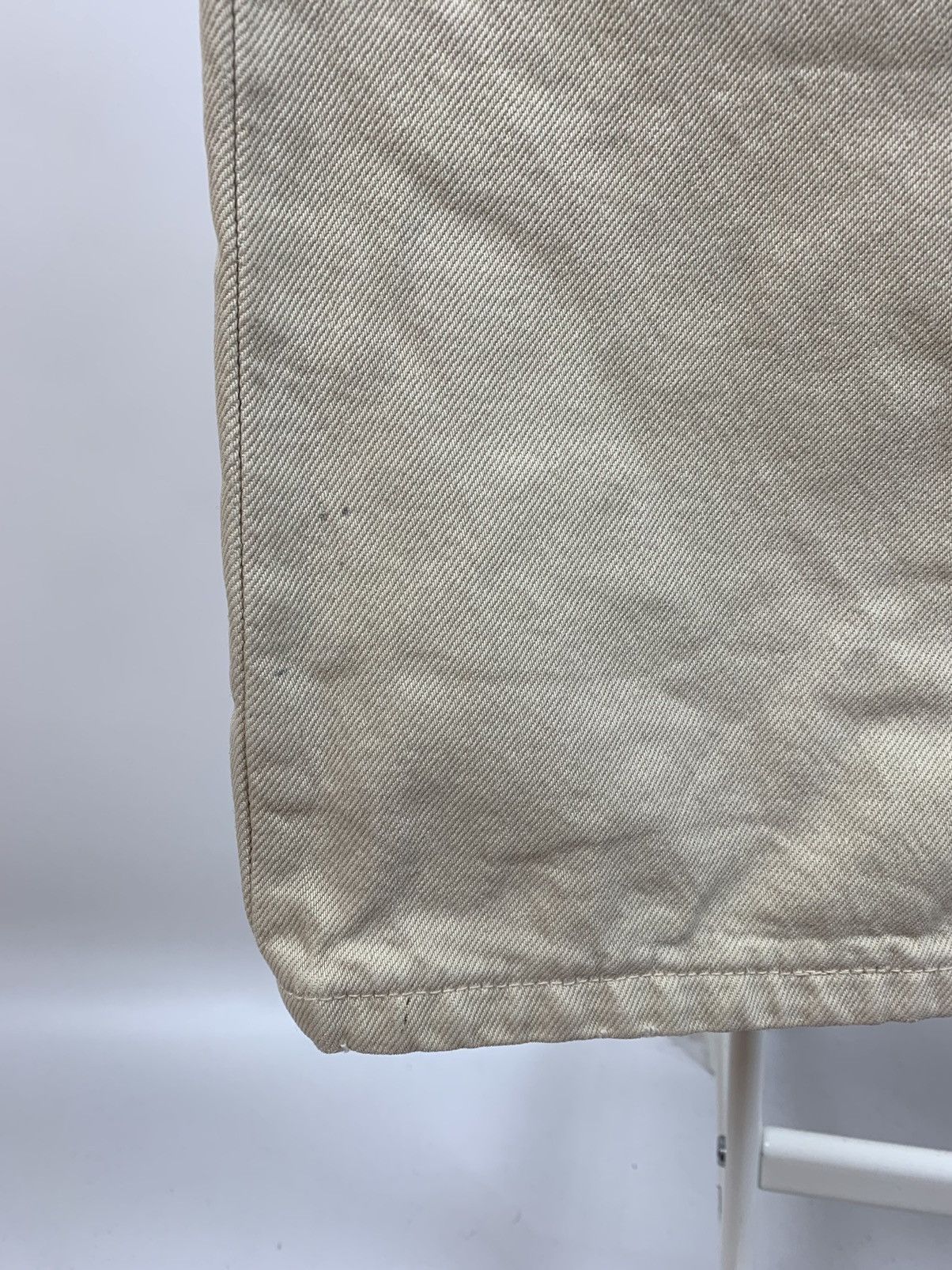 Levi's 90s Vintage Levi’s 501 Distressed Beige Denim Jeans Pants Size US 34 / EU 50 - 15 Thumbnail