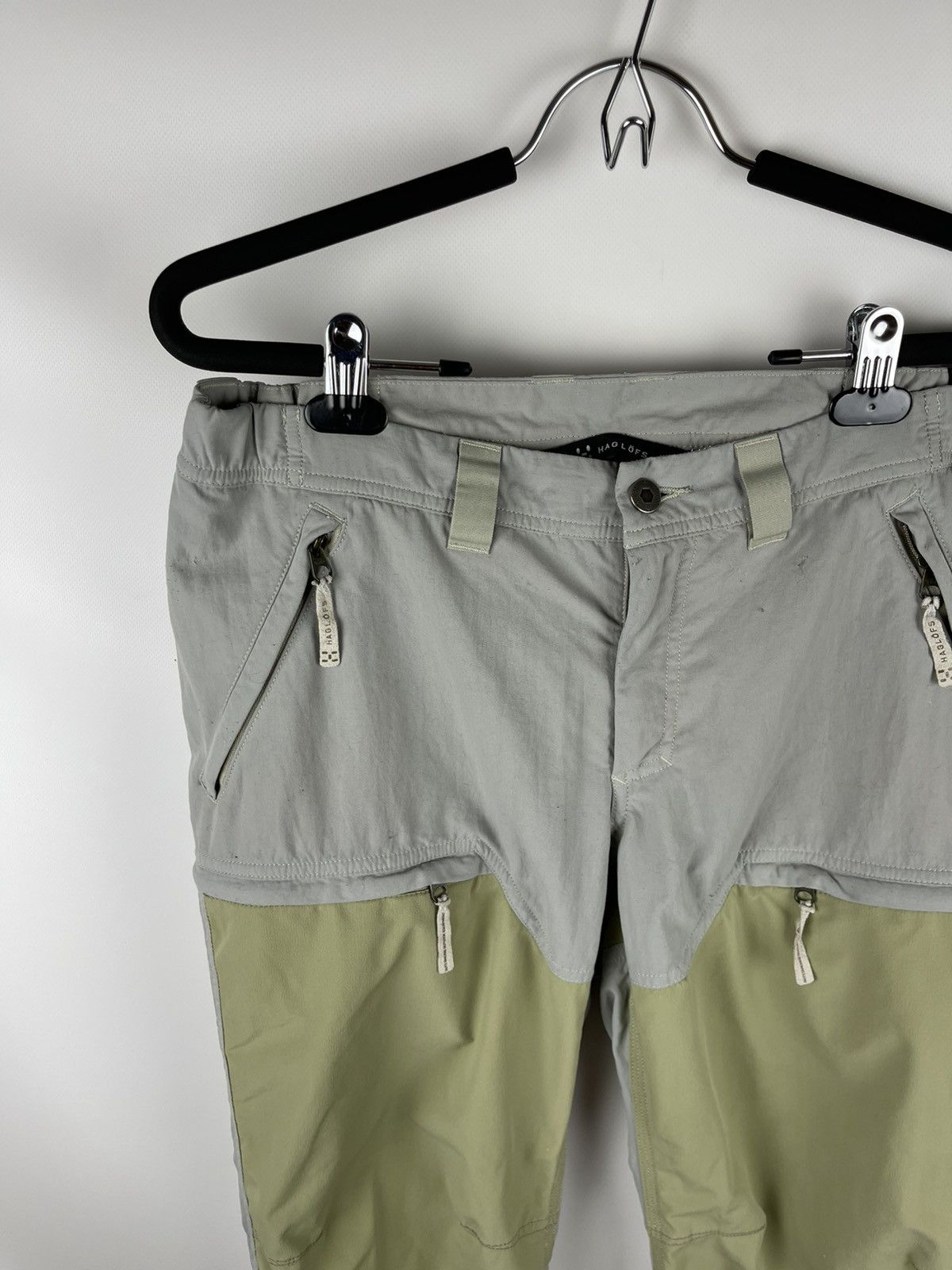 Haglofs Haglofs grey pistachio climatic cargo pants travis Scott Size US 30 / EU 46 - 2 Thumbnail