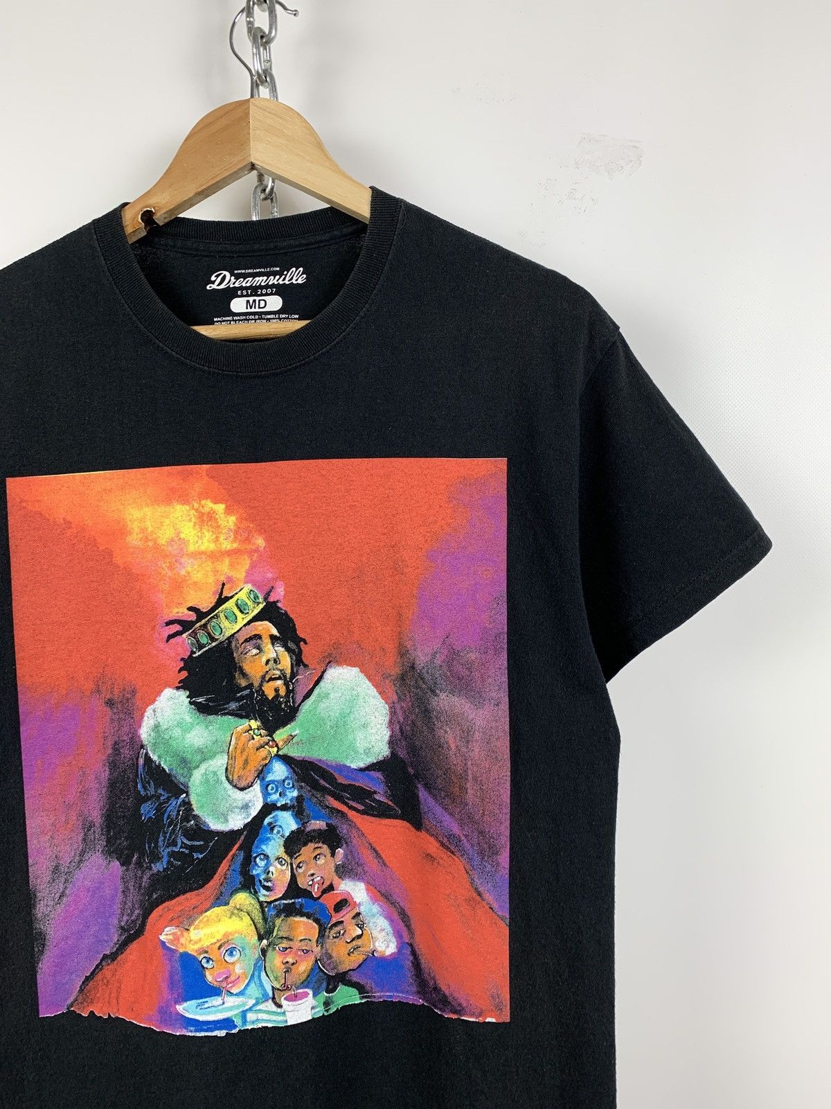 Dreamville J. Cole Choose Wisely Art Rap T-Shirt Size US M / EU 48-50 / 2 - 4 Thumbnail