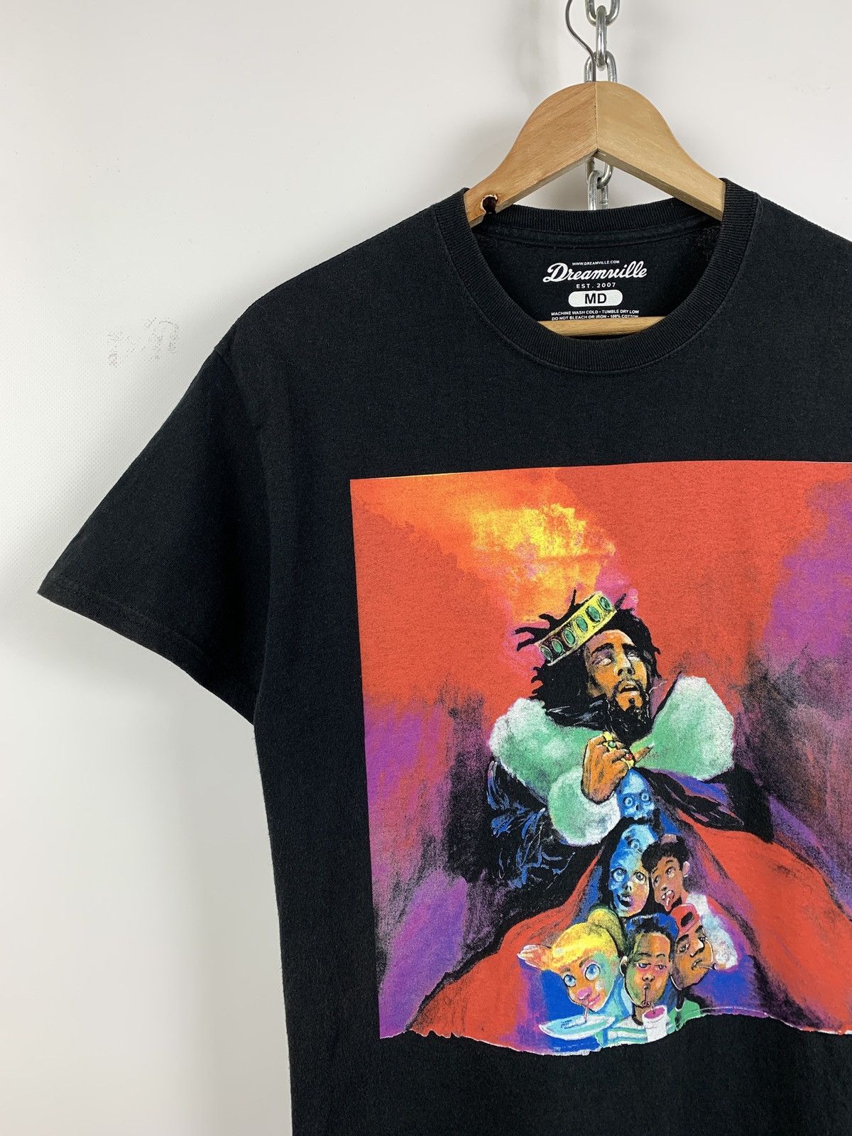 Dreamville J. Cole Choose Wisely Art Rap T-Shirt Size US M / EU 48-50 / 2 - 3 Thumbnail