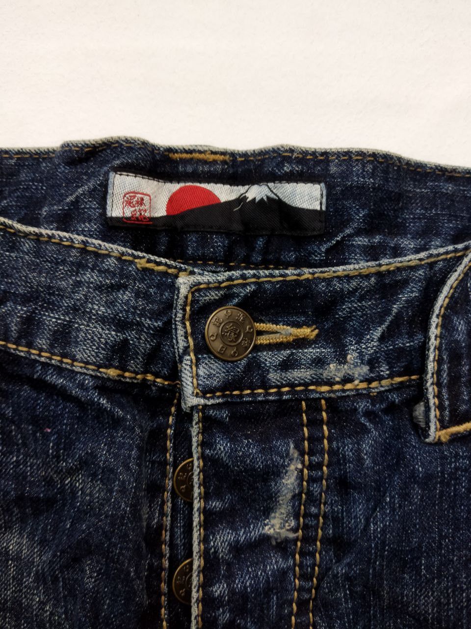 Japanese Brand Japanese Brand Gemstone Patches Jeans Size US 32 / EU 48 - 8 Thumbnail