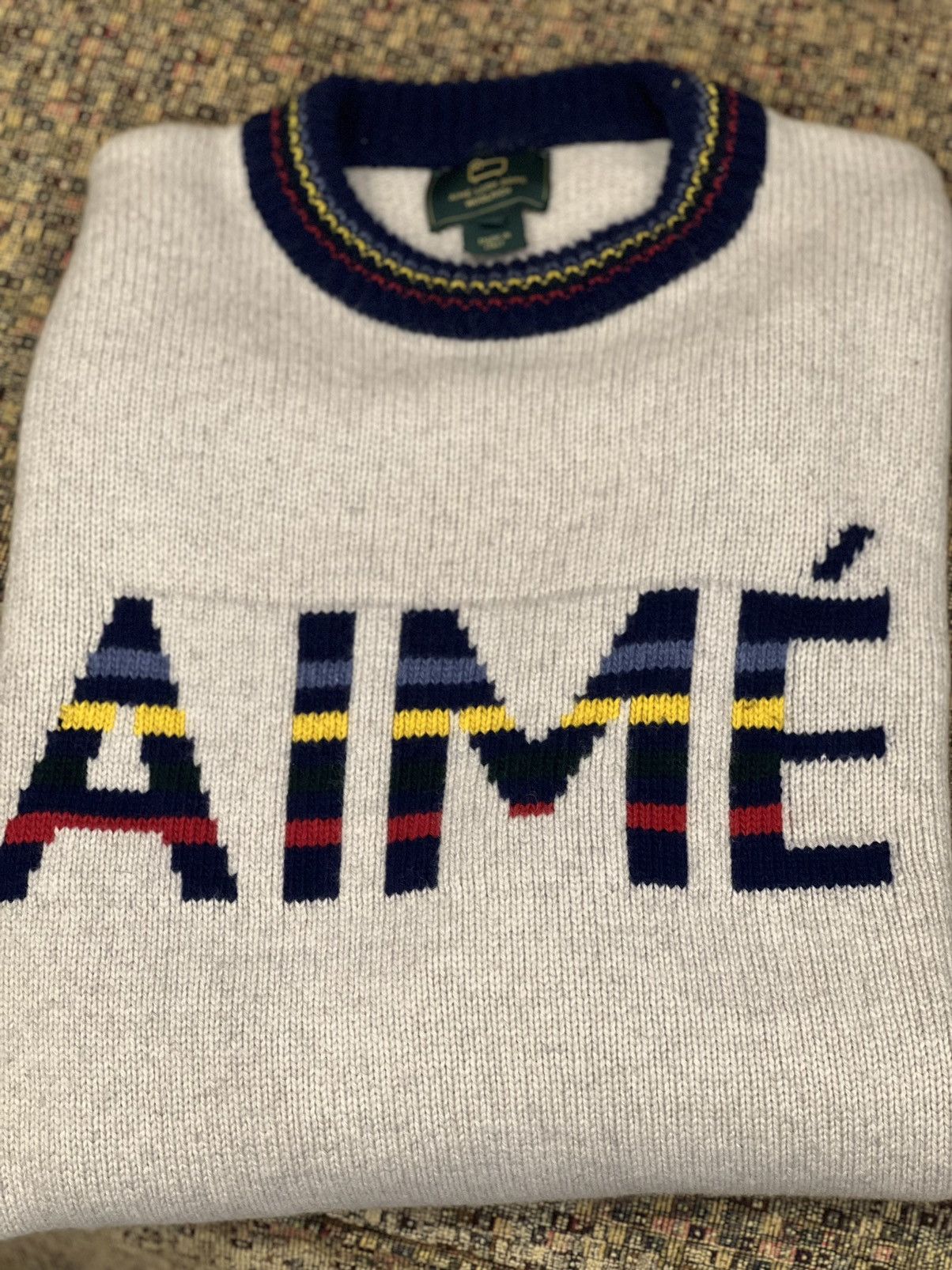 Aime Leon Dore × Woolrich Woolen Mills Aime Leon Dore x Woolrich Hudson Bay Sweater Size US XL / EU 56 / 4 - 8 Thumbnail