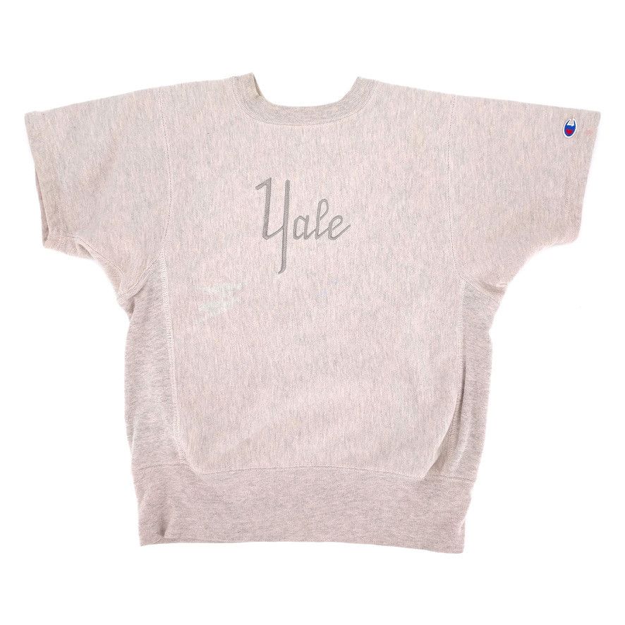 Vintage Vintage YALE 80s Champion Reverse Weave Sweatshirt USA Size US S / EU 44-46 / 1 - 1 Thumbnail