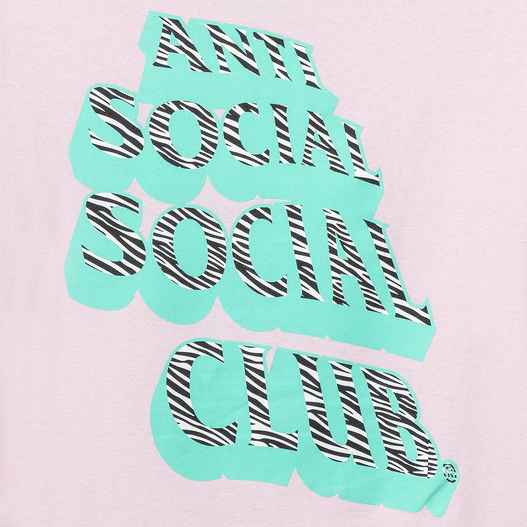 Anti Social Social Club DS ASSC White Black Zebra Logo Facade Pink Tee in hand BAPE Size US L / EU 52-54 / 3 - 3 Thumbnail