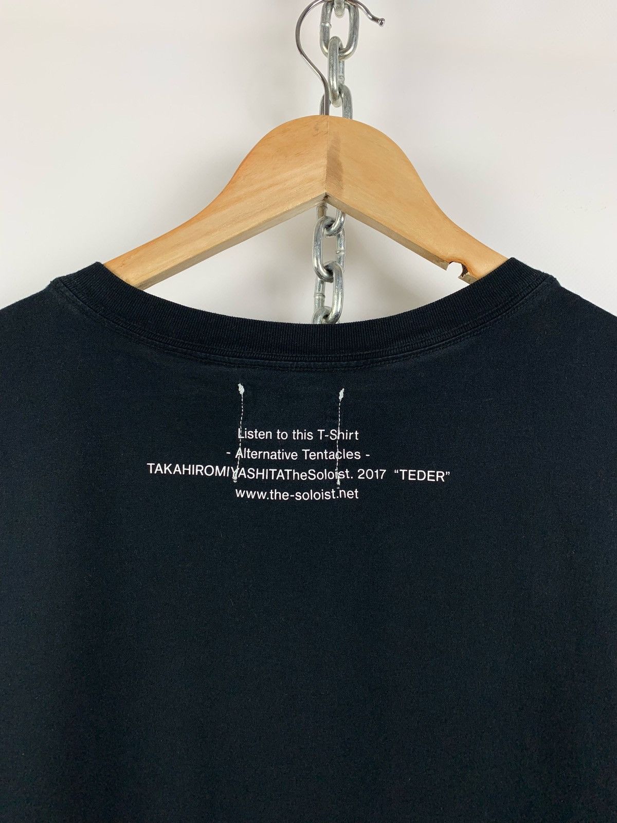 Takahiromiyashita The Soloist. Takahiromiyashita The Soloist Teder 2017 T-Shirt Size US M / EU 48-50 / 2 - 9 Thumbnail