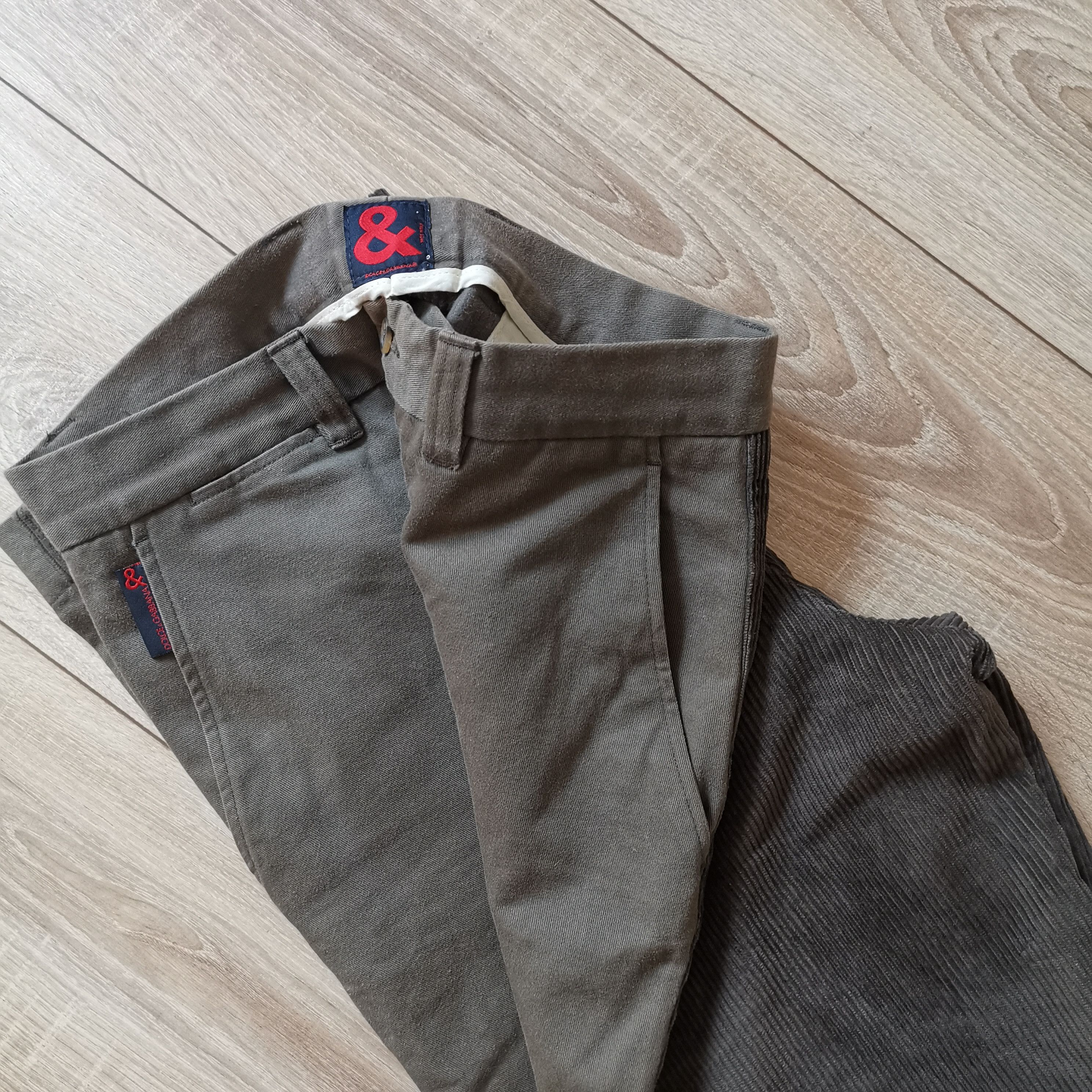 Dolce & Gabbana Dolce & Gabanna 90s Corduroy Utility Chino pants Size US 30 / EU 46 - 1 Thumbnail