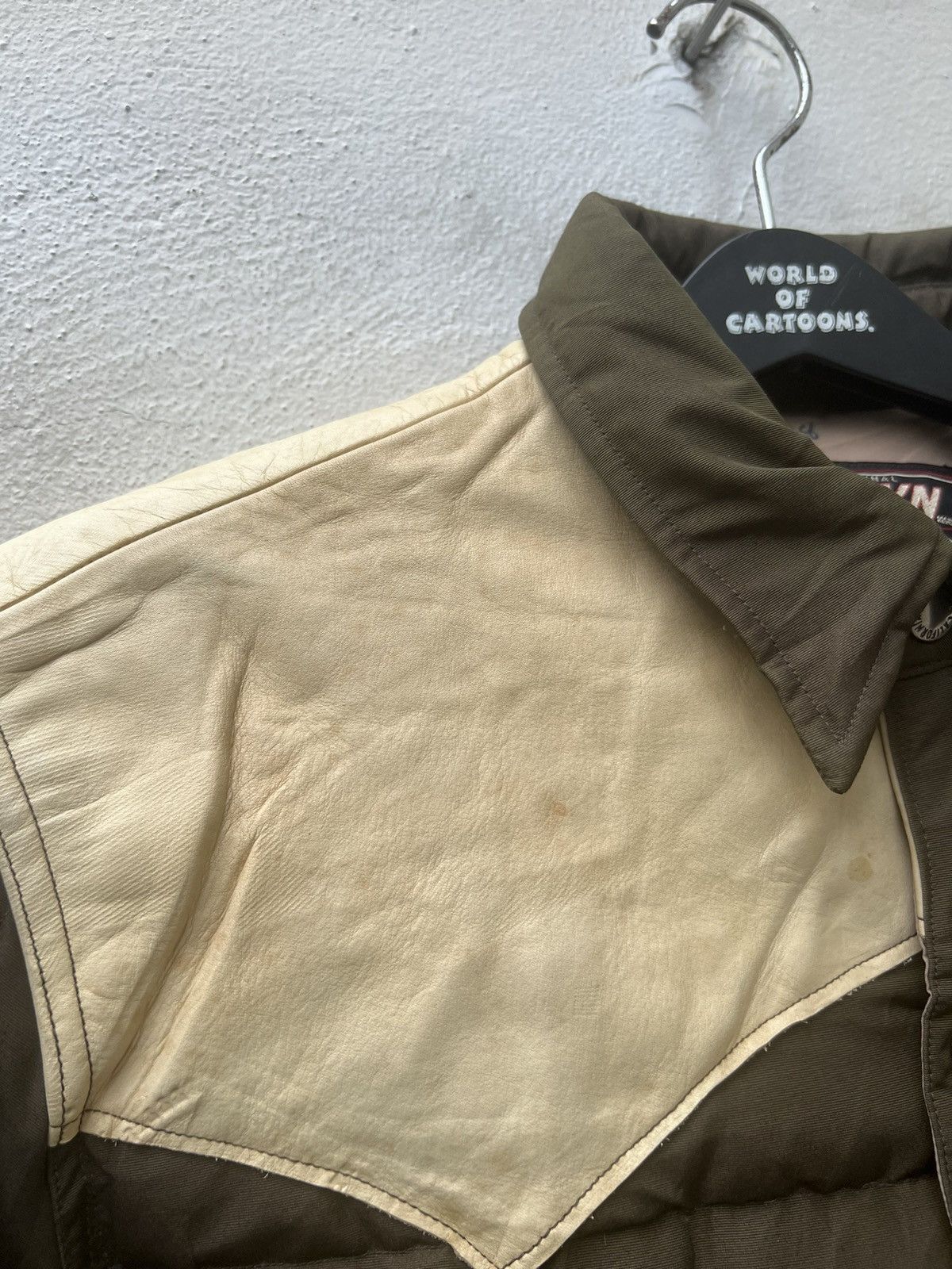 Sugar Cane × Toyo Enterprises Sugar Cane Quilt Hybrid Western Down Jacket Shirt Size US L / EU 52-54 / 3 - 9 Thumbnail