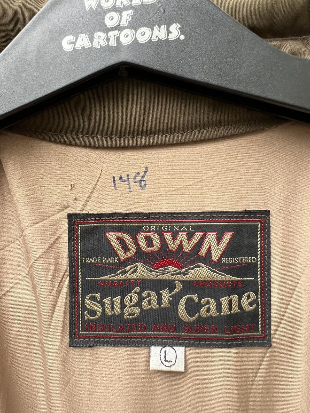 Sugar Cane × Toyo Enterprises Sugar Cane Quilt Hybrid Western Down Jacket Shirt Size US L / EU 52-54 / 3 - 18 Thumbnail