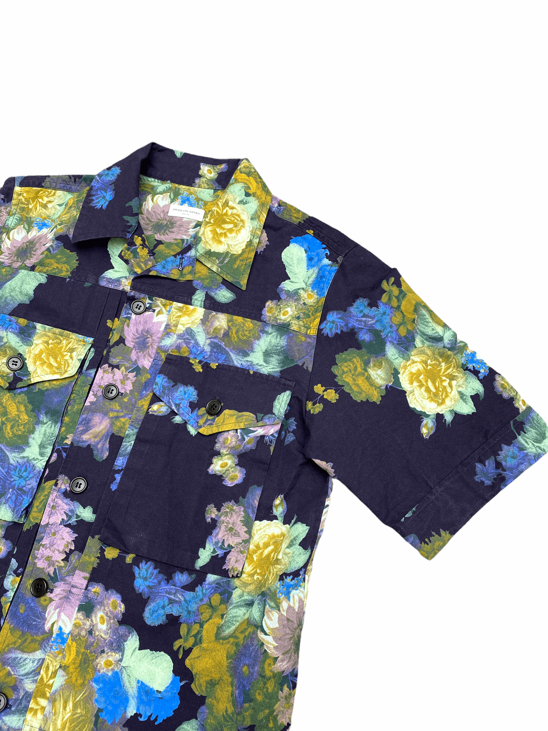 Dries Van Noten SS 2020 Floral Shirt Size US M / EU 48-50 / 2 - 2 Thumbnail