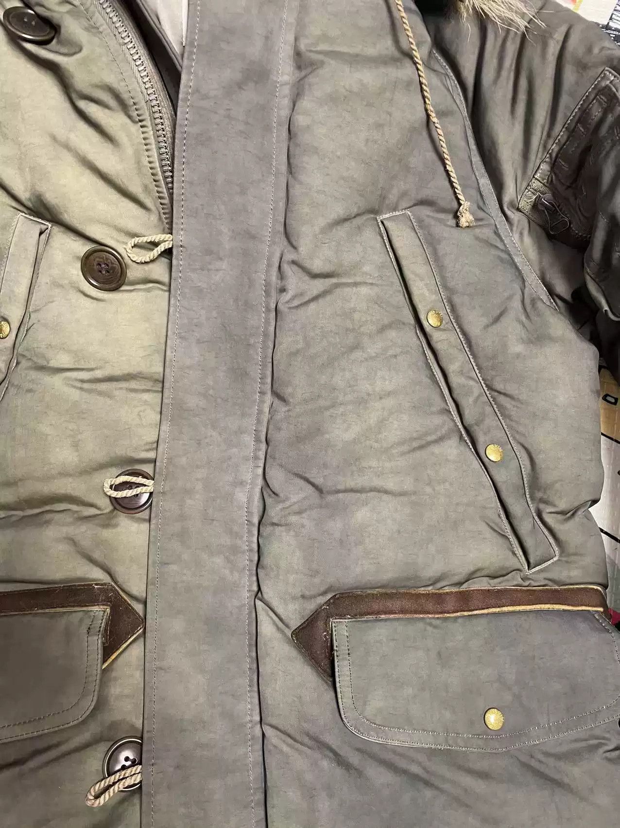 Visvim visvim valdez down jkt mud dye Size US S / EU 44-46 / 1 - 5 Thumbnail