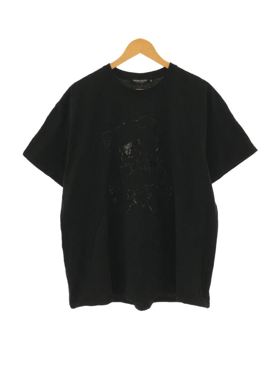 image of Undercover Teddy Bear Tee in Black, Men's (Size XL)